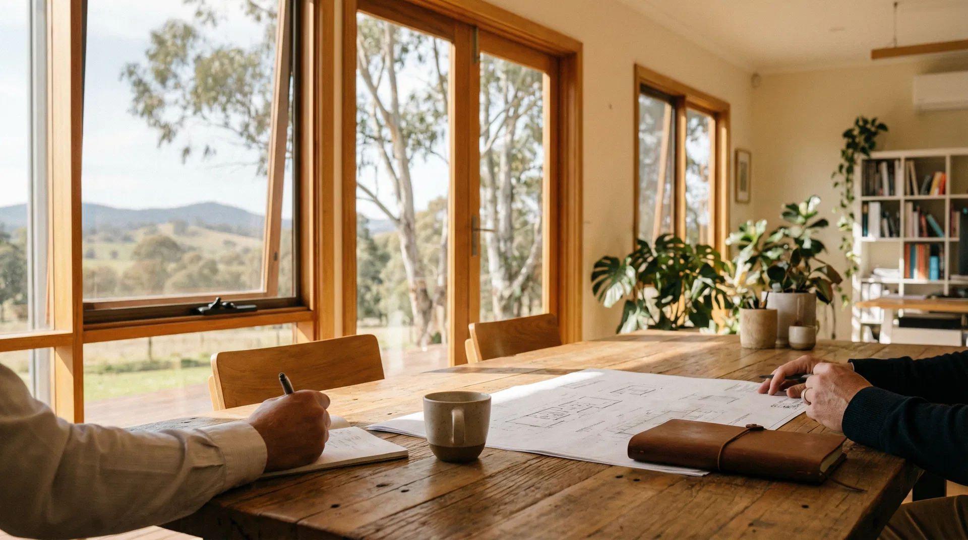 Consulting meeting in regional Victoria