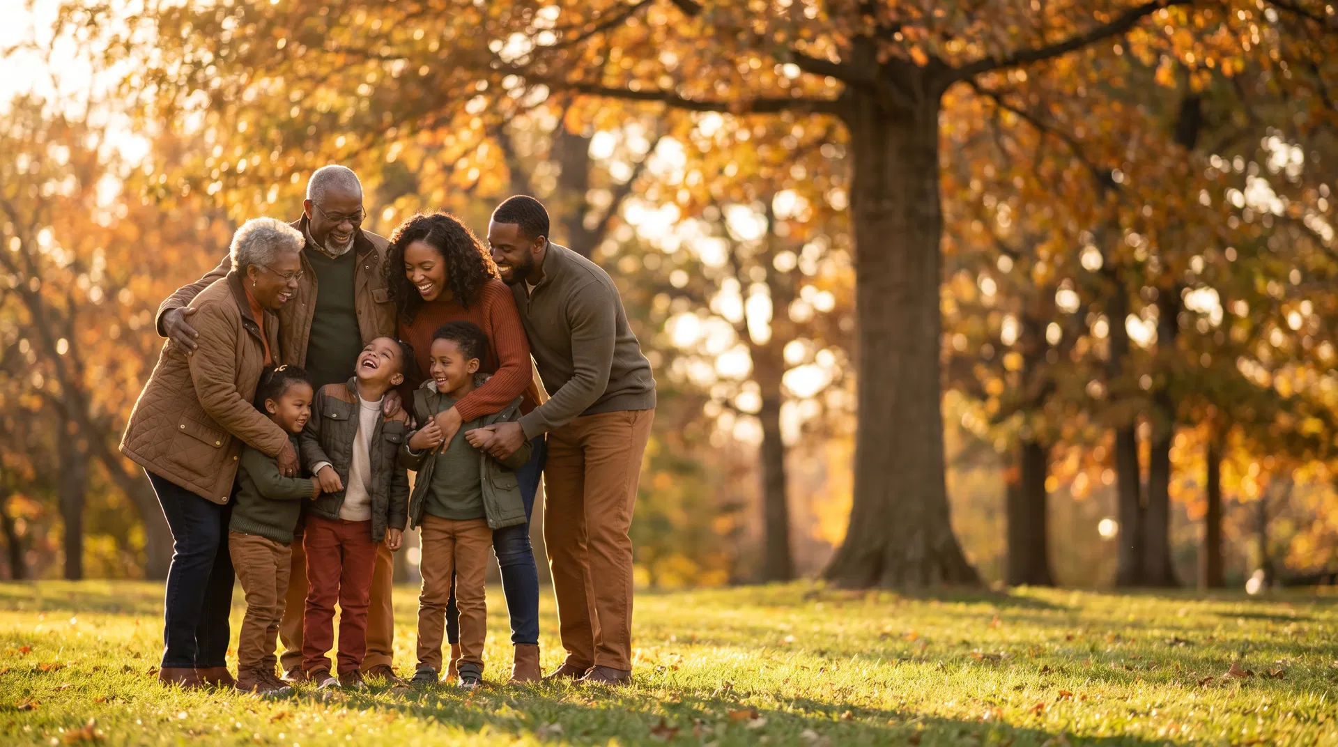 Multi-generational family representing BNspired Generational Planning values