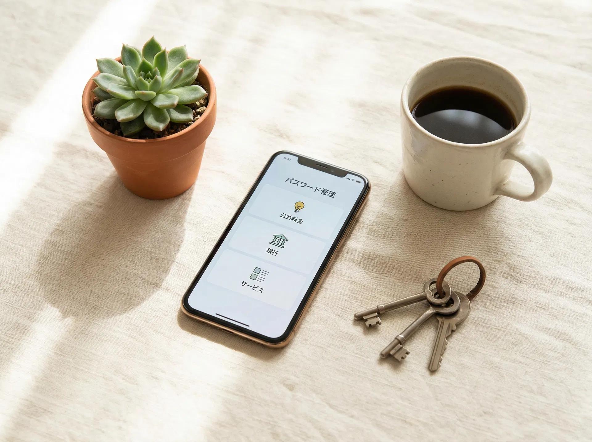 整理されたアカウント管理
