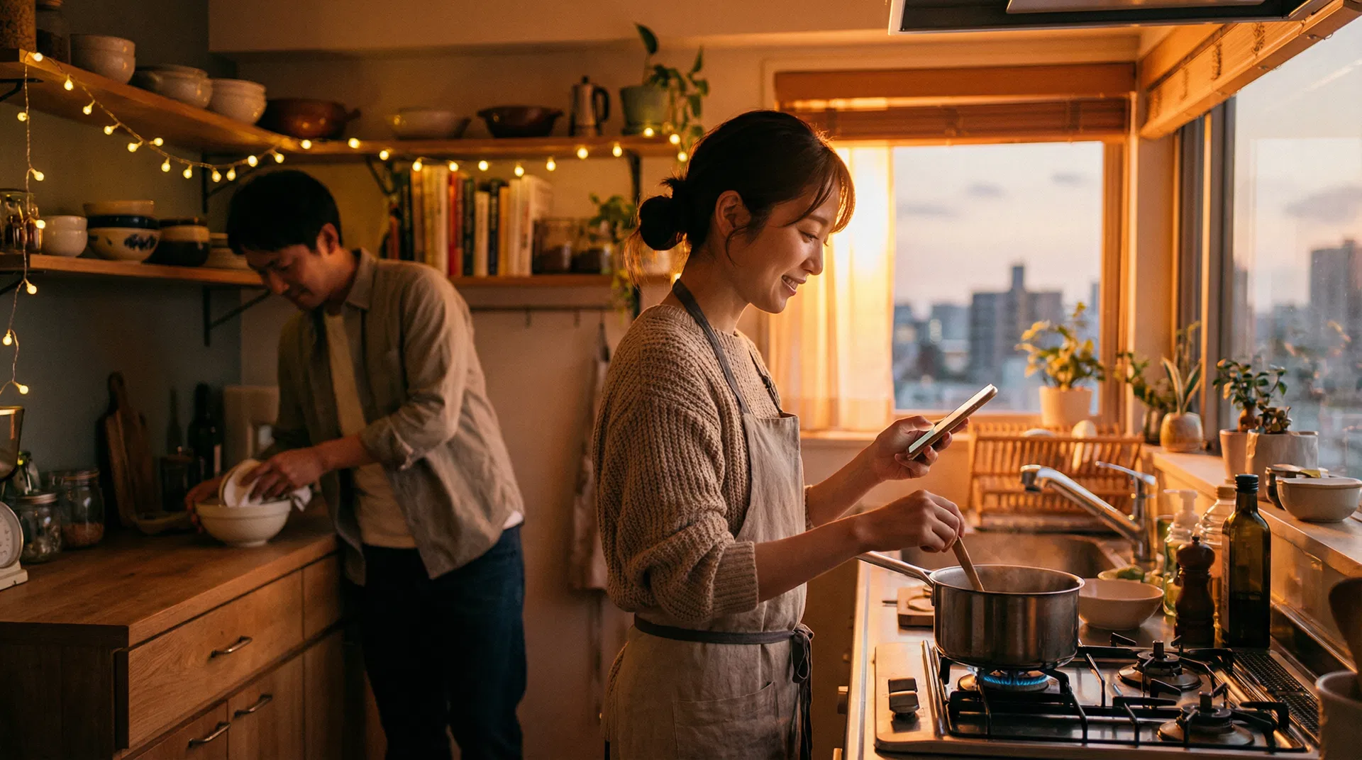夫婦のキッチン