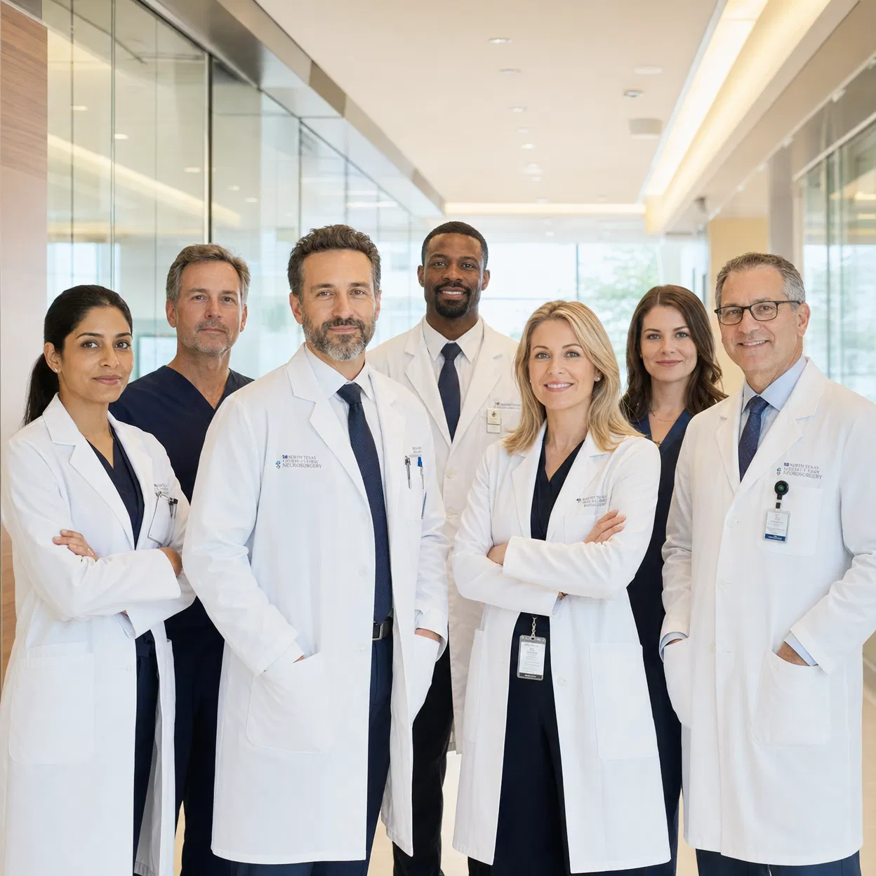 Elite medical specialists team