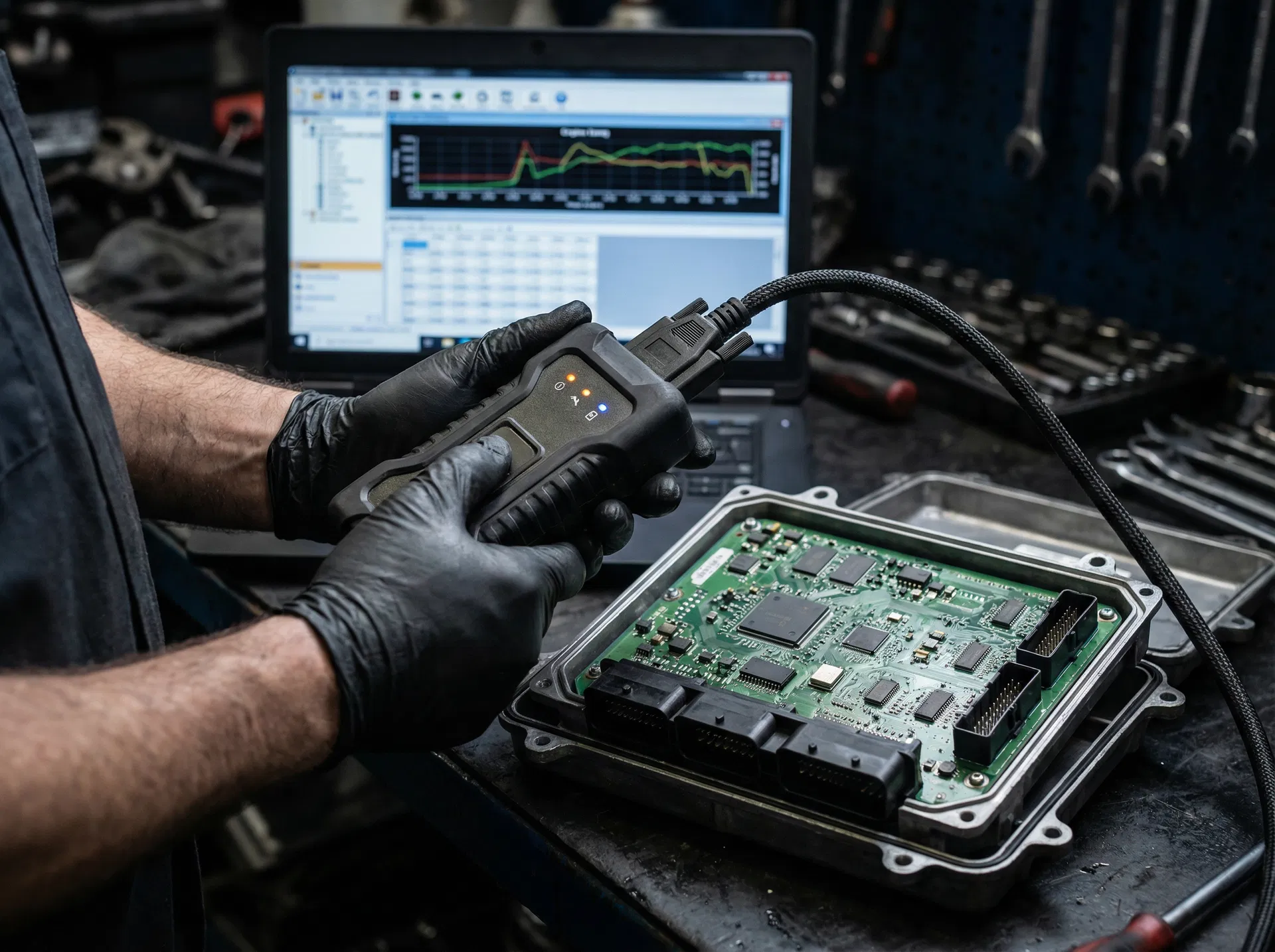 Proceso de Diagnóstico y Reprogramación ECM