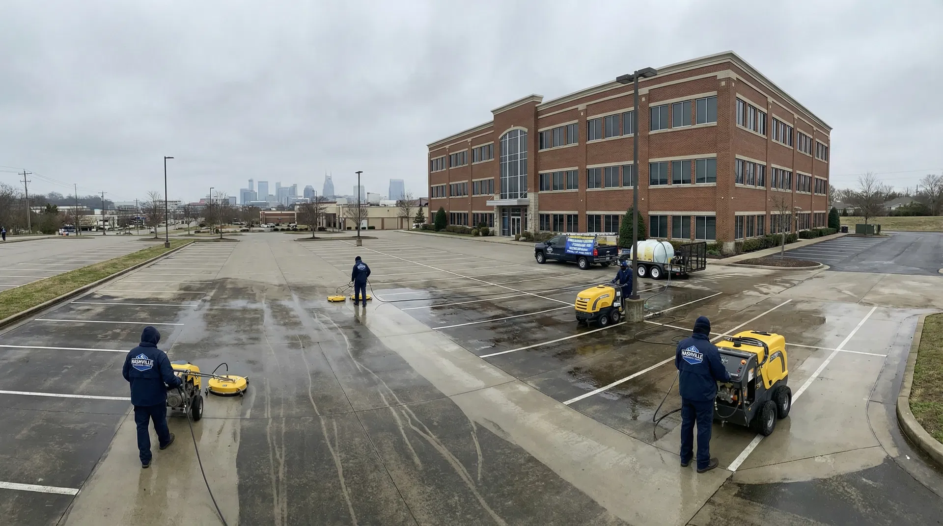 Why Commercial Property Washing Is Essential for Nashville Businesses