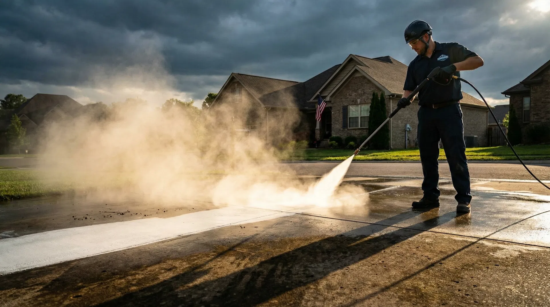Driveway Pressure Wash - Hendersonville, TN