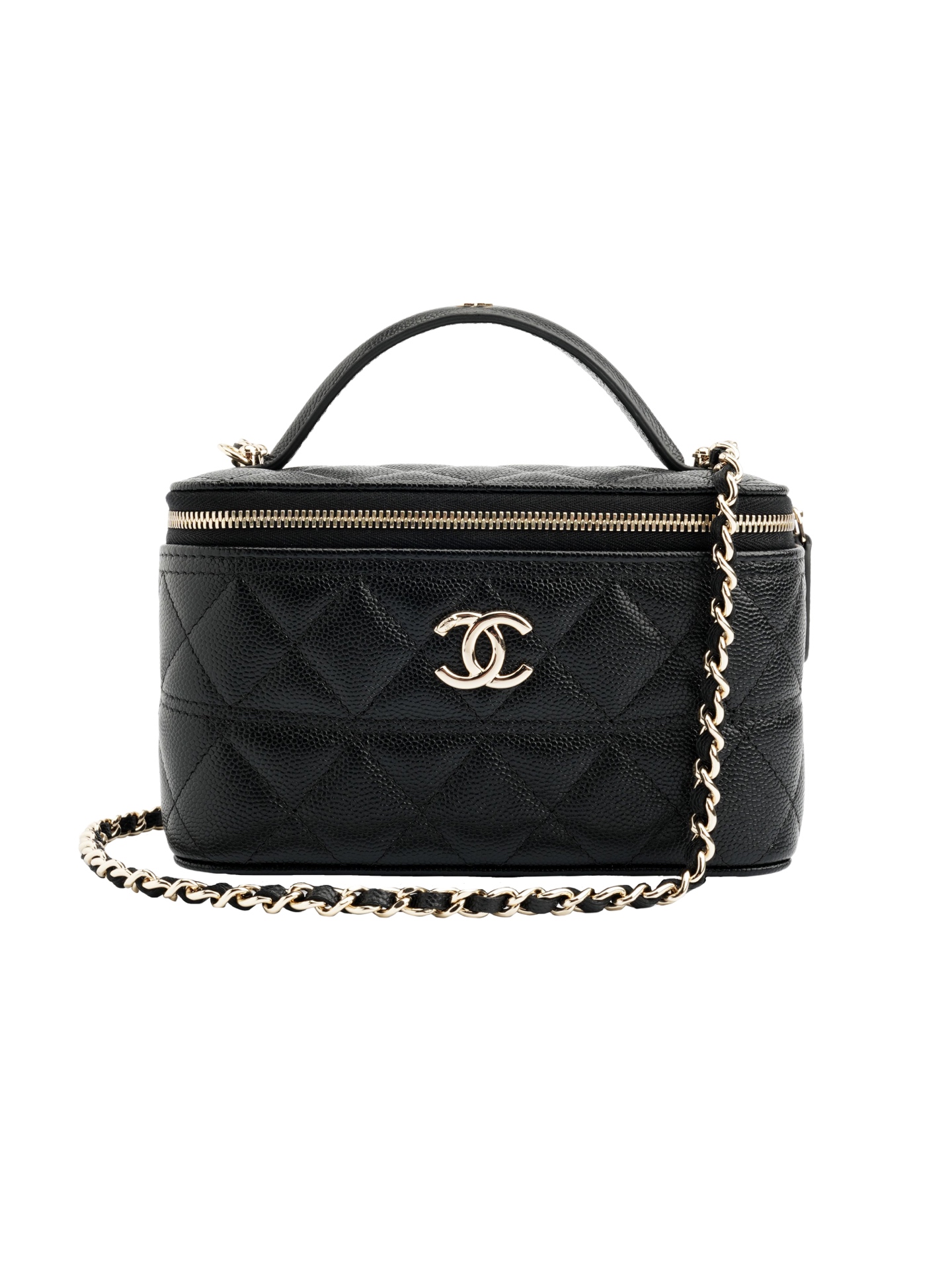 25C Makeup Box Bag & Black