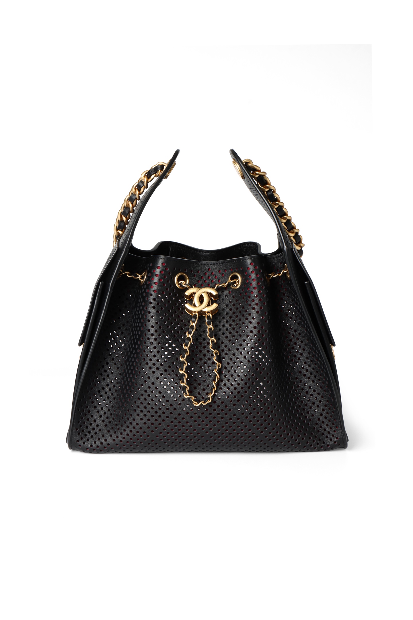 AS5631-Black gold hollow-out