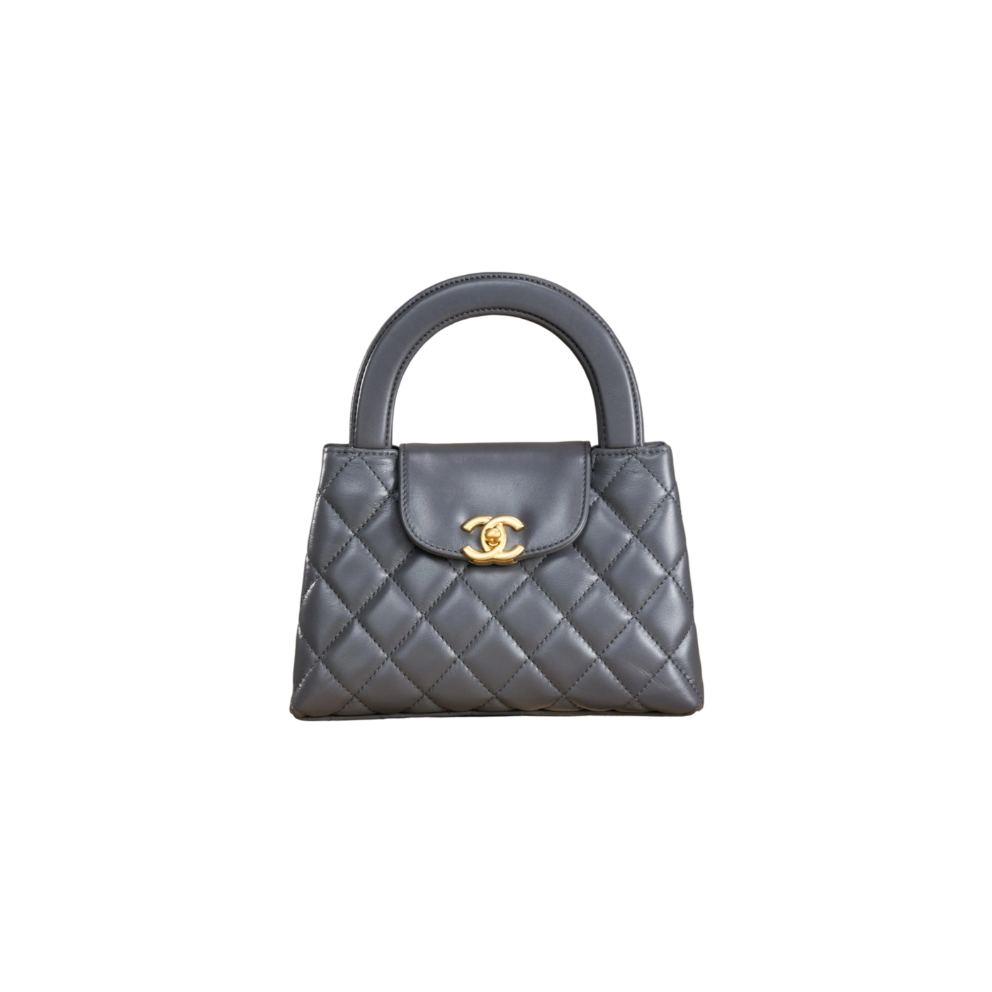 Chanel 24A Kelly Handbag Large & Gray