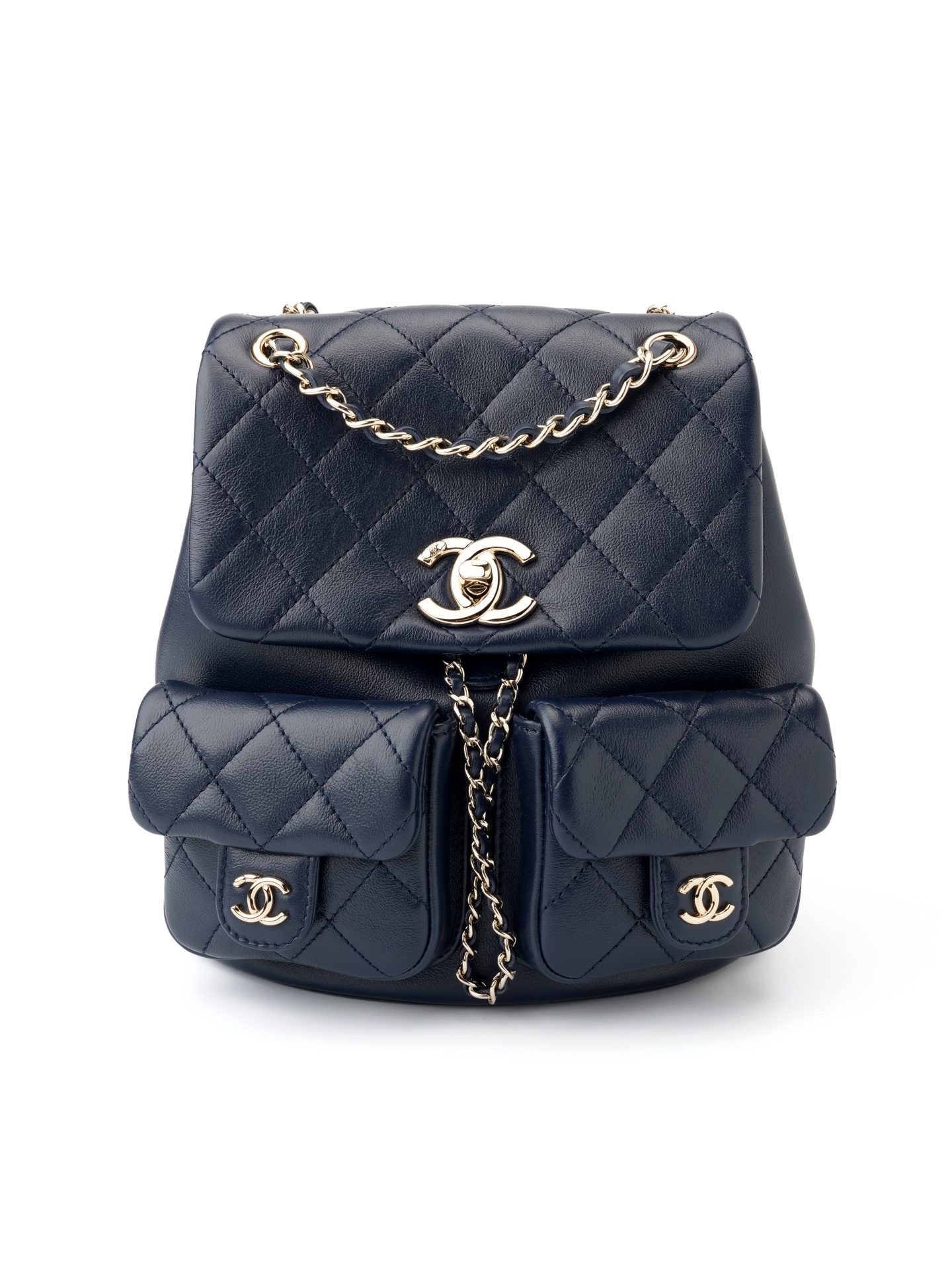 23A Dark Blue Frog Backpack & Medium Size