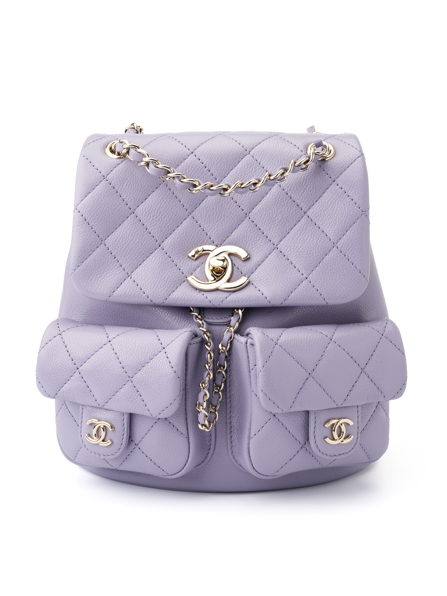 24A Medium Frog Backpack & Purple