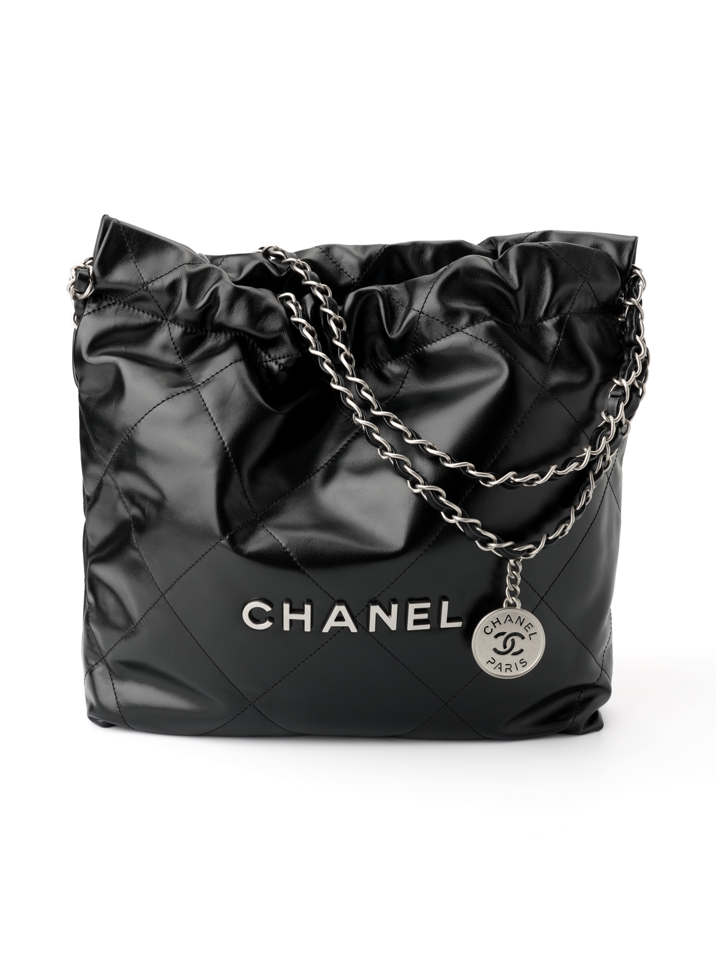 22K Black and Silver Trash Bags & Small Size