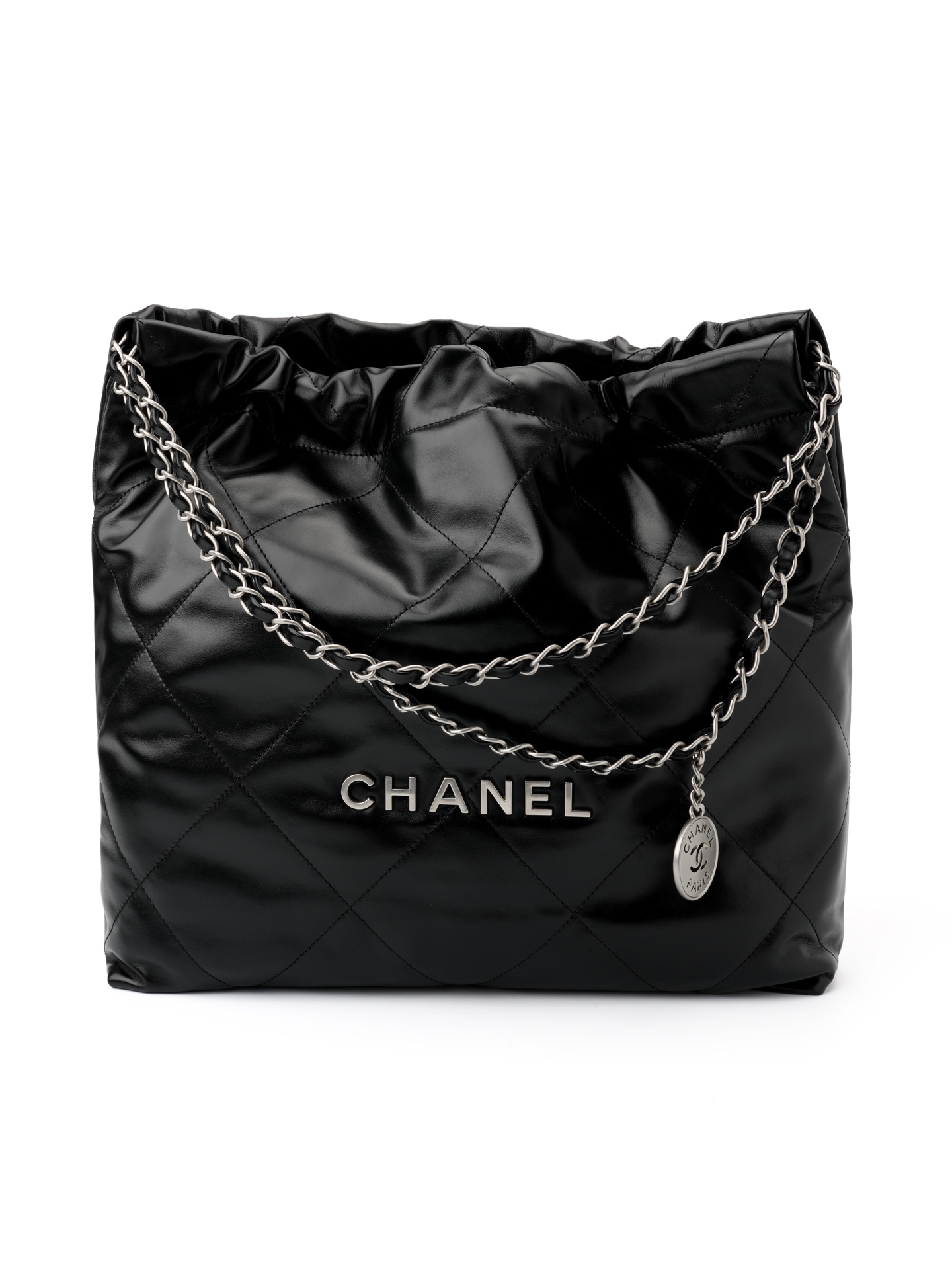 22 𝐁𝐚𝐠 Black and Silver Garbage Bags & Medium Size