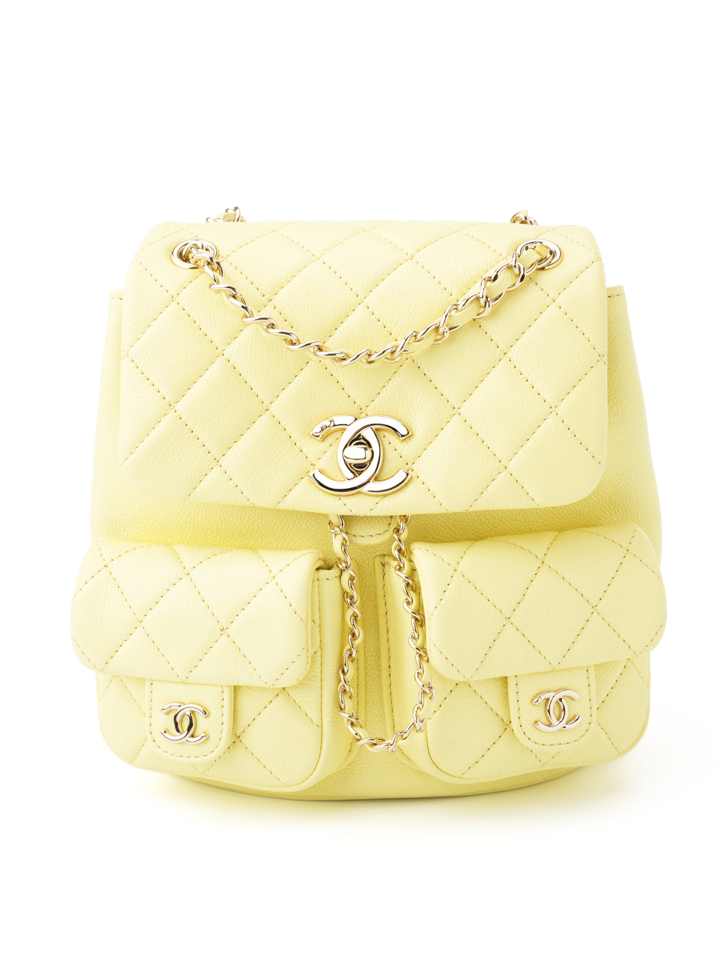 24A Duma Light Yellow Frog Backpack & Medium Size