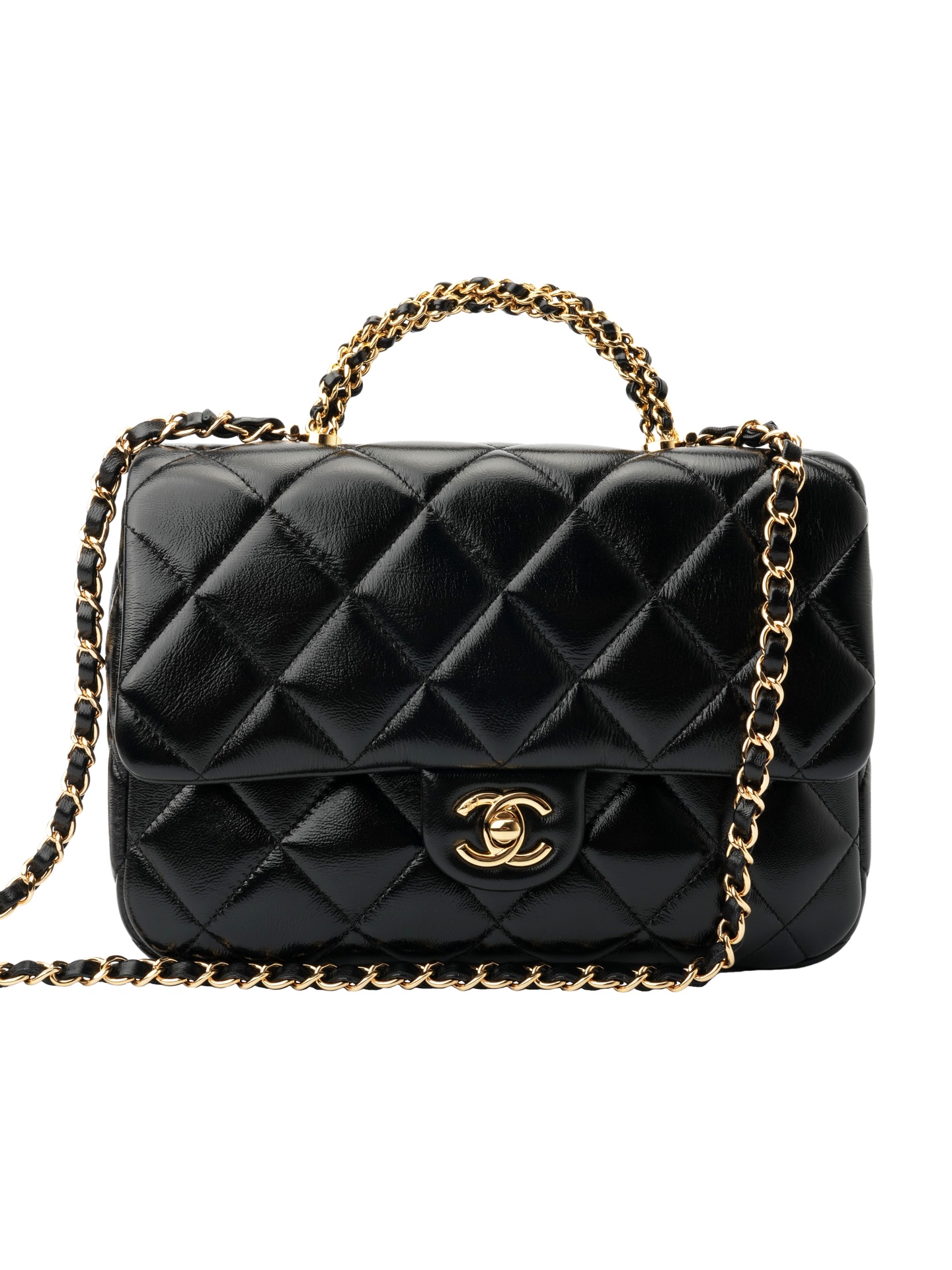 24B Braided Black Handle Bag & Large Size