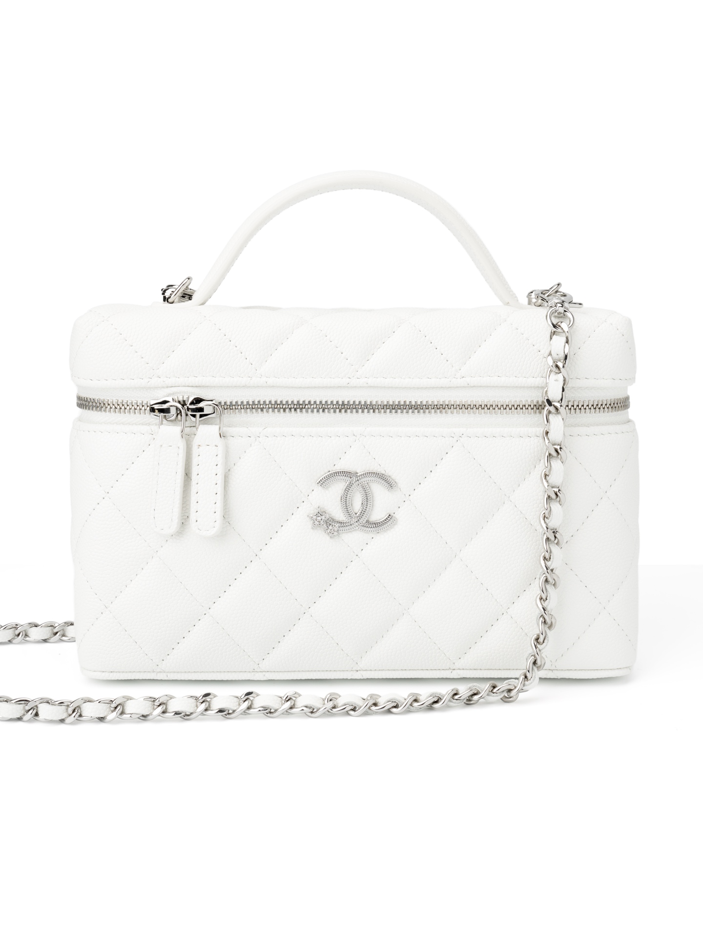 25B Star Lunch Box Bag & White