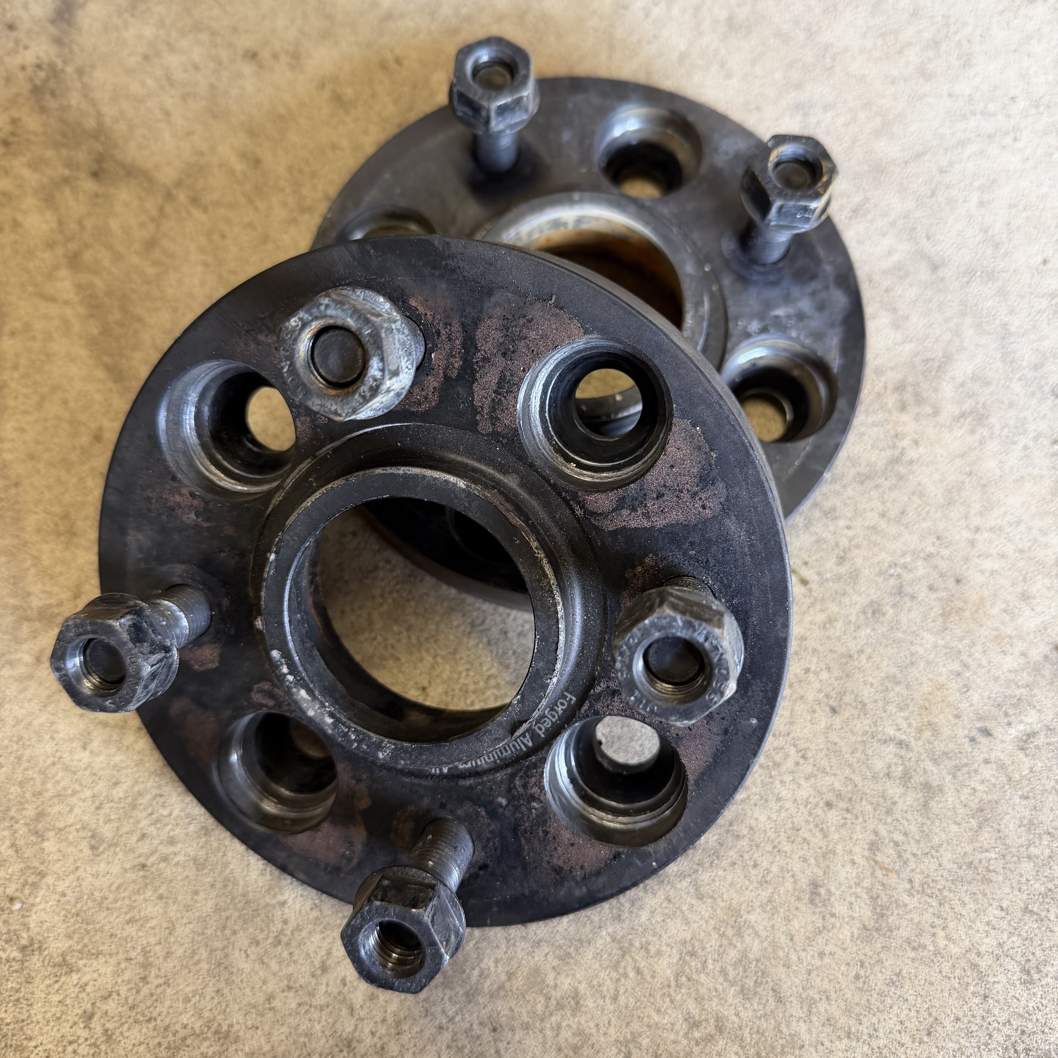 25mm Forged Aluminium Alloy Wheel Spacers