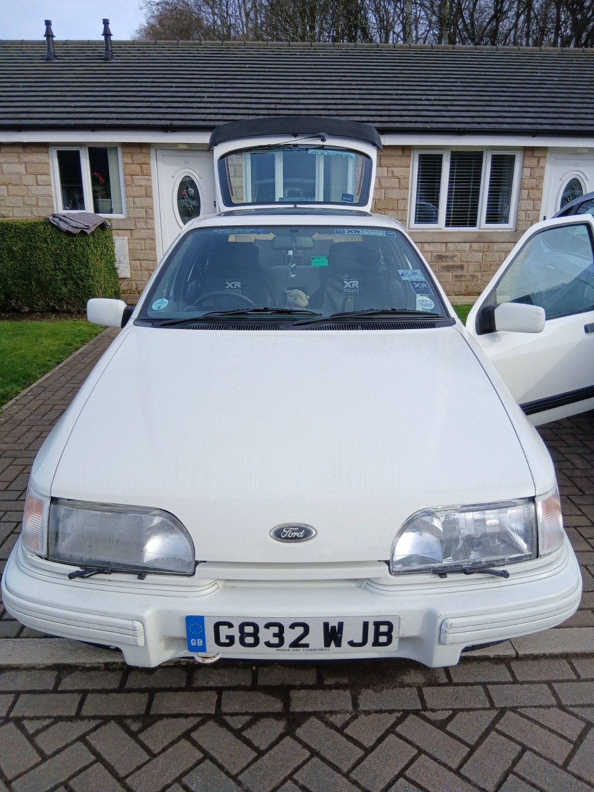 FORD SIERRA MK2 XR4X4I 2.9V6 135700 MILES NO WORK NEEDED ALL BEEN DONE.