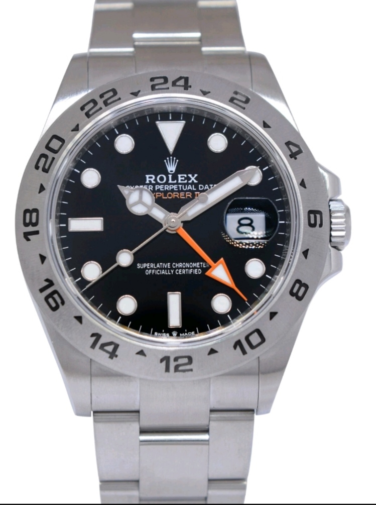 ROLEX Explorer II GMT Negro