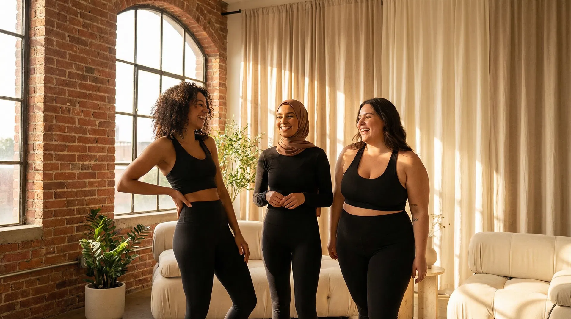 Women wearing SNATCHFIT leggings