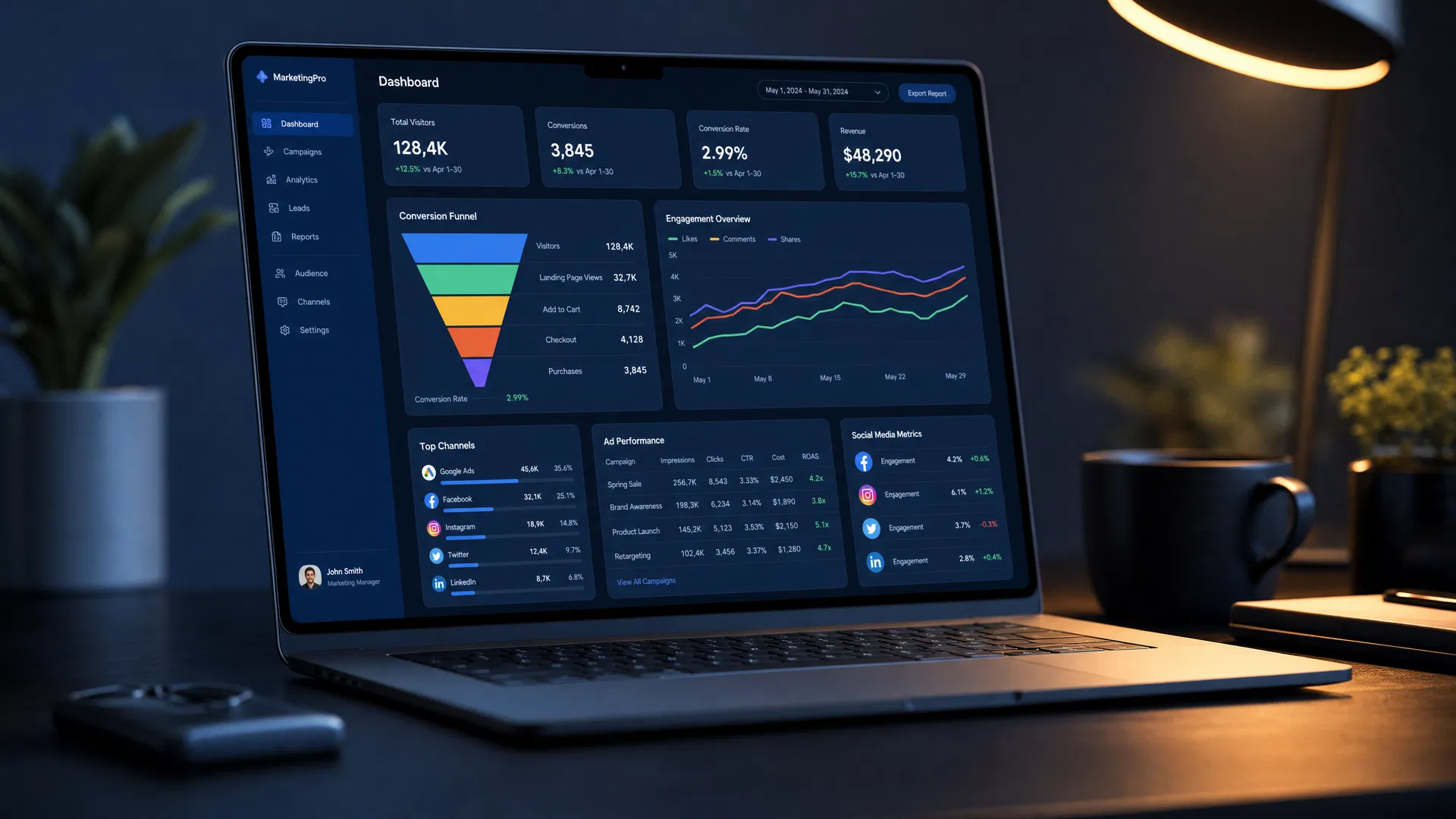 Marketing Analytics Dashboard