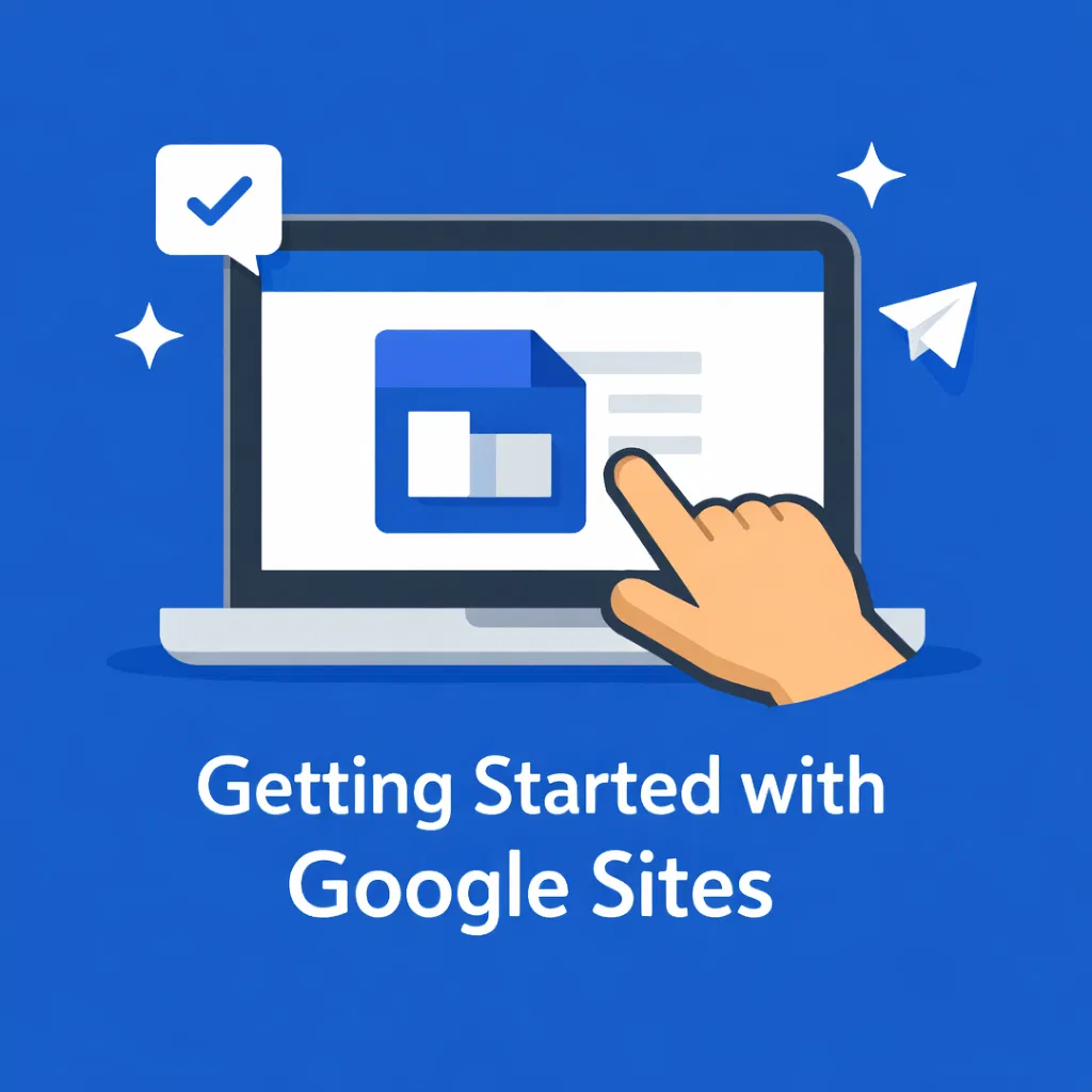 開始使用 Google Sites