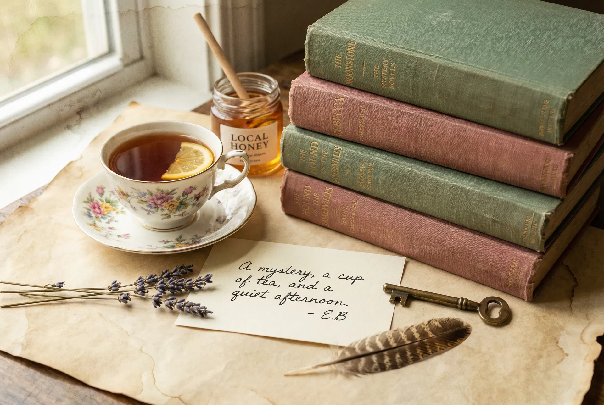 Cozy books, sweet tea, and mystery