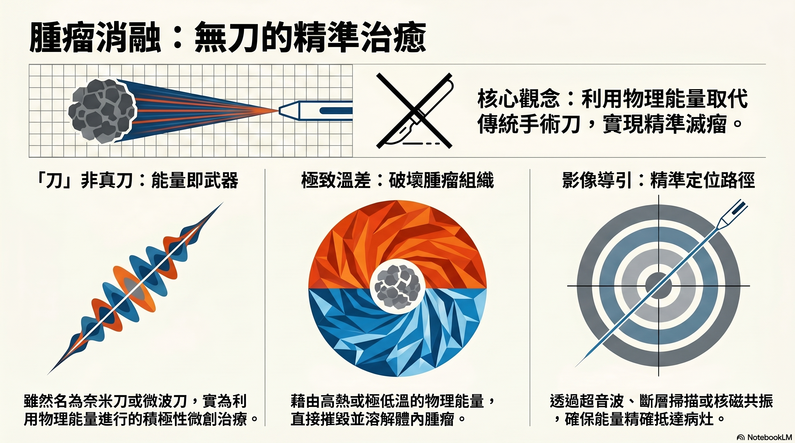 腫瘤治療中的「手術刀」竟然沒有刀片？解析現代醫學的「消融」藝術