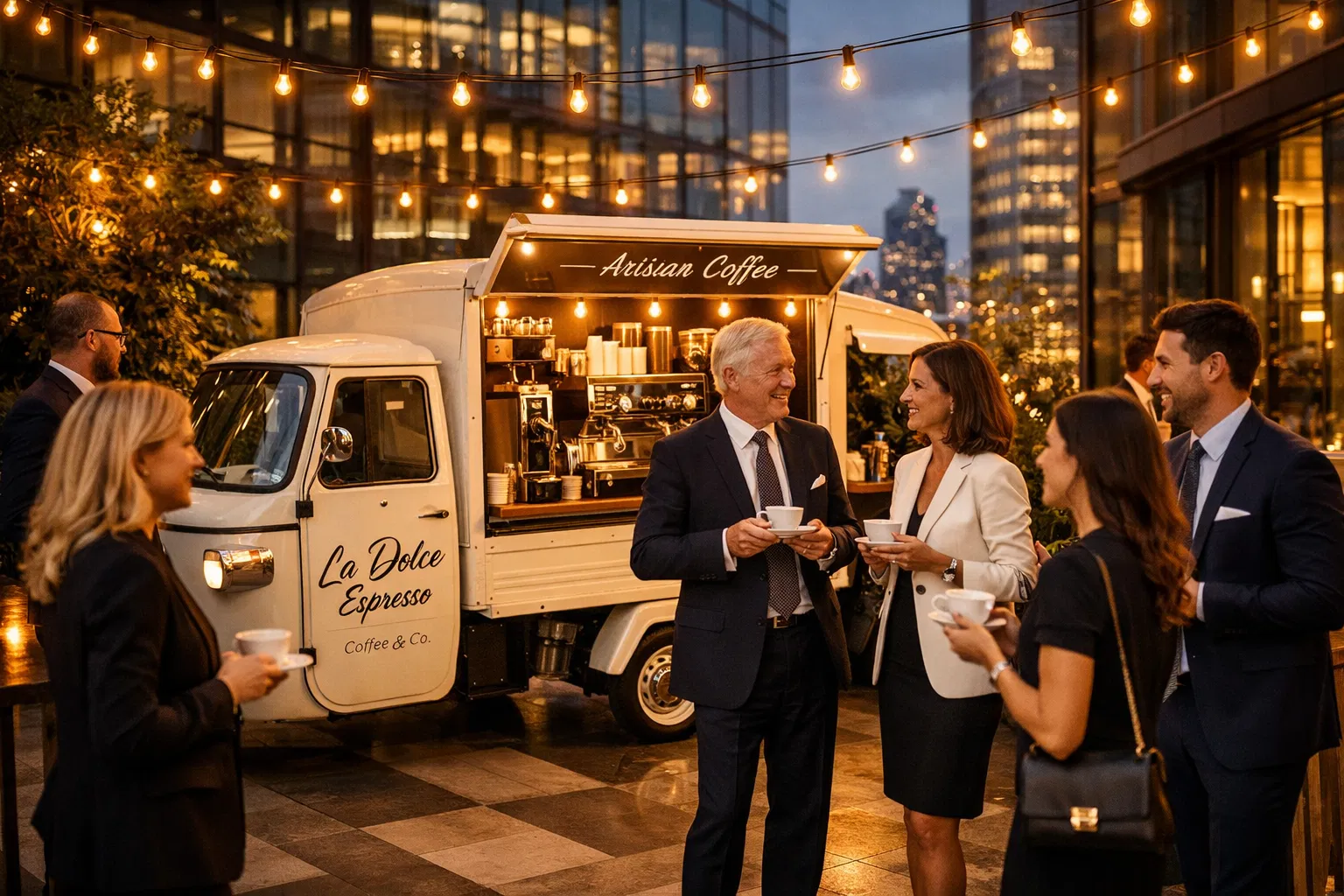 Corporate event with Baobab Coffee