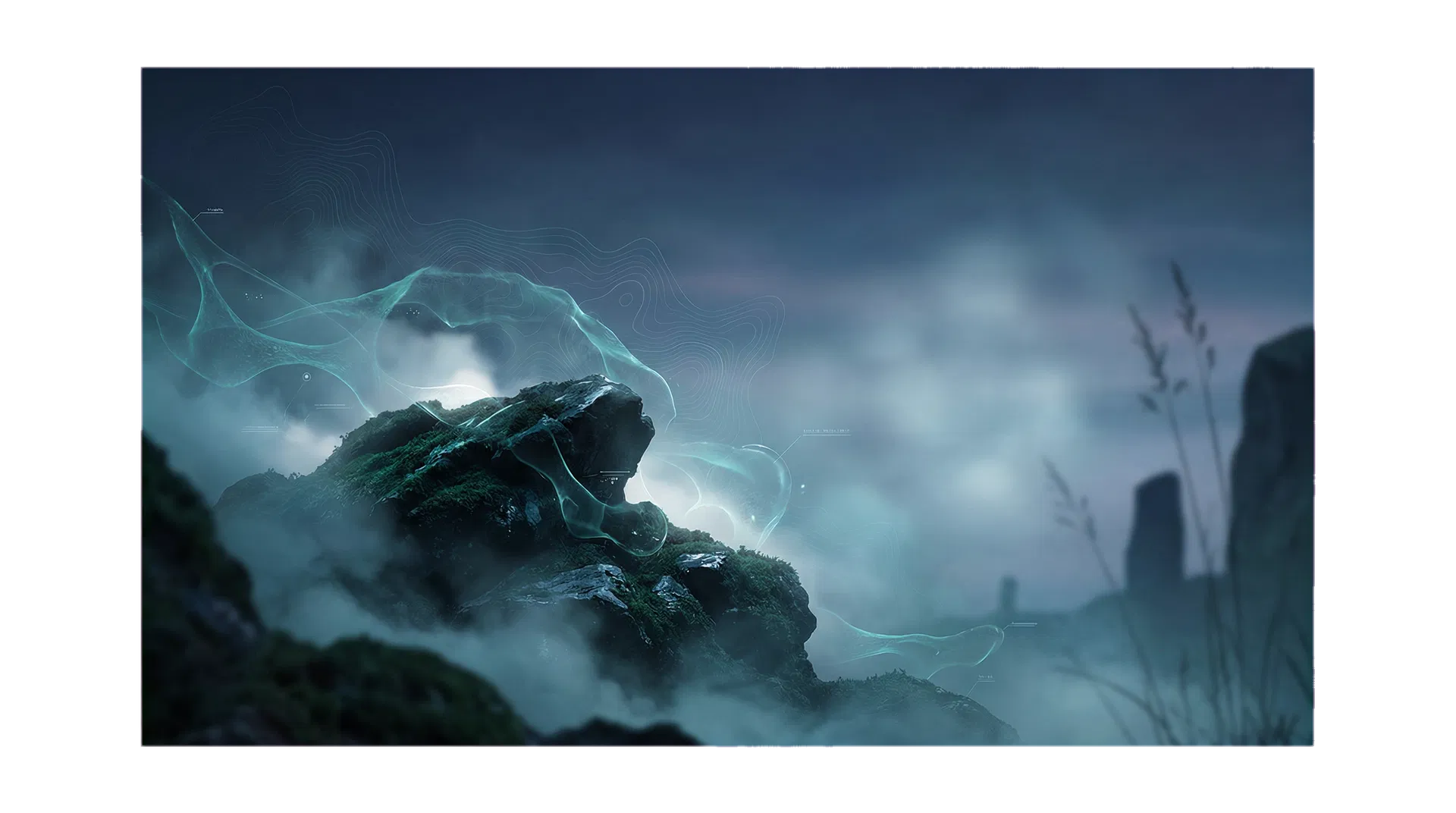 Elegant bakgrunn for Sculptra filler for ansikt