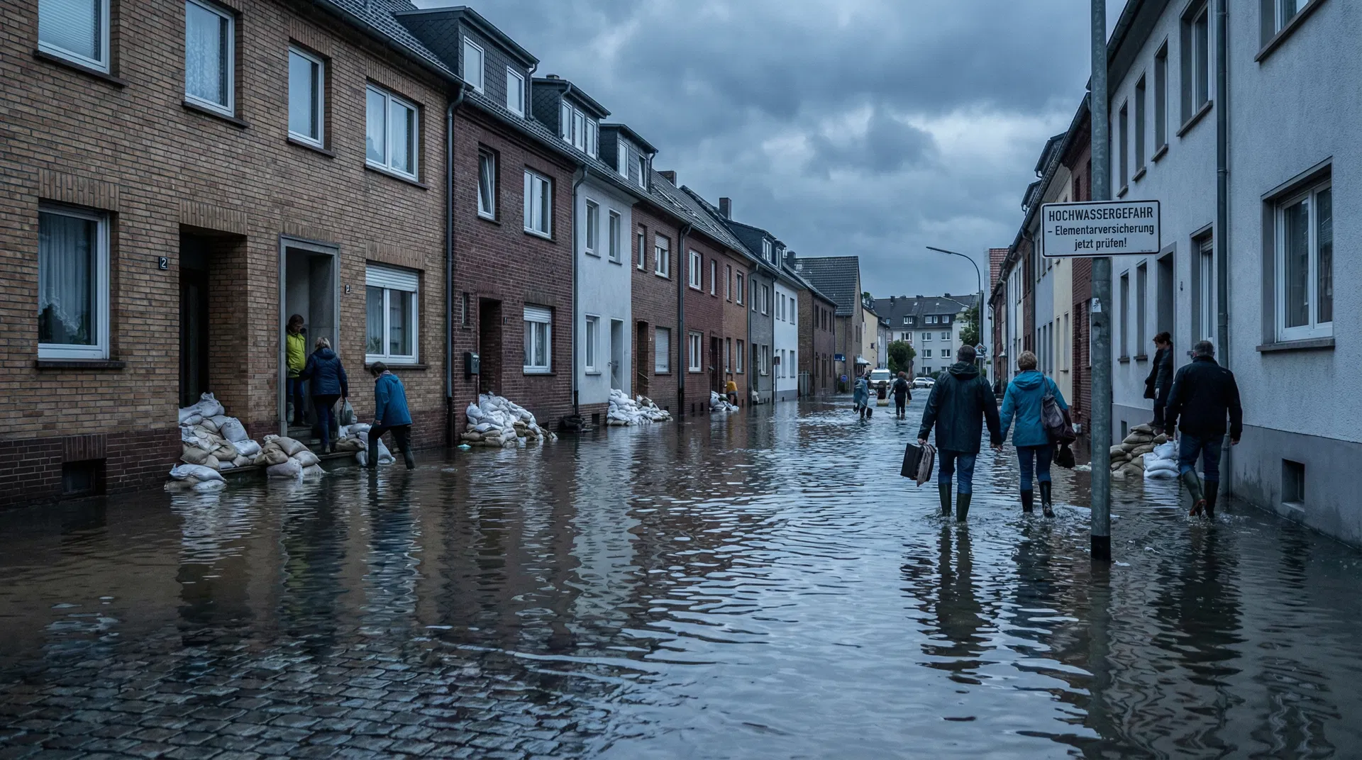 Überschwemmung in Köln – Elementarschadenversicherung schützt