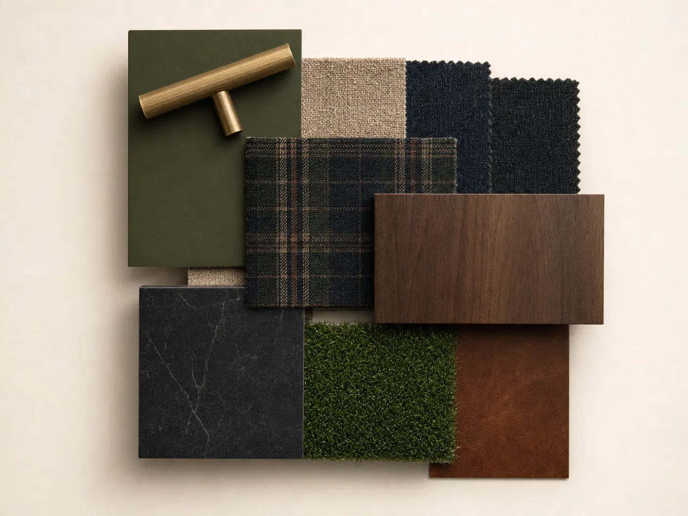 Material palette inspired by Dr. Reish simulator design direction