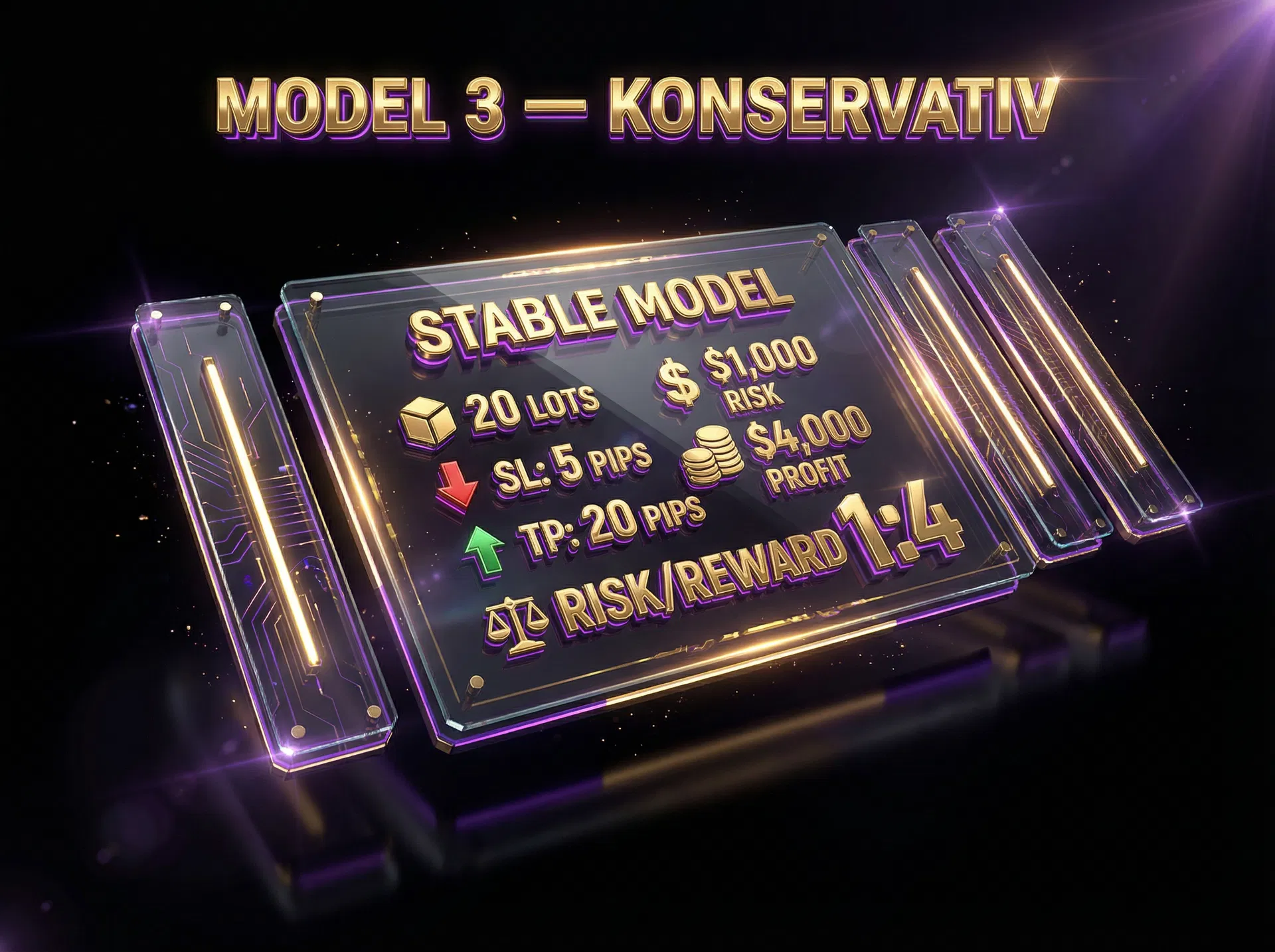 Model 3 â Konservativ