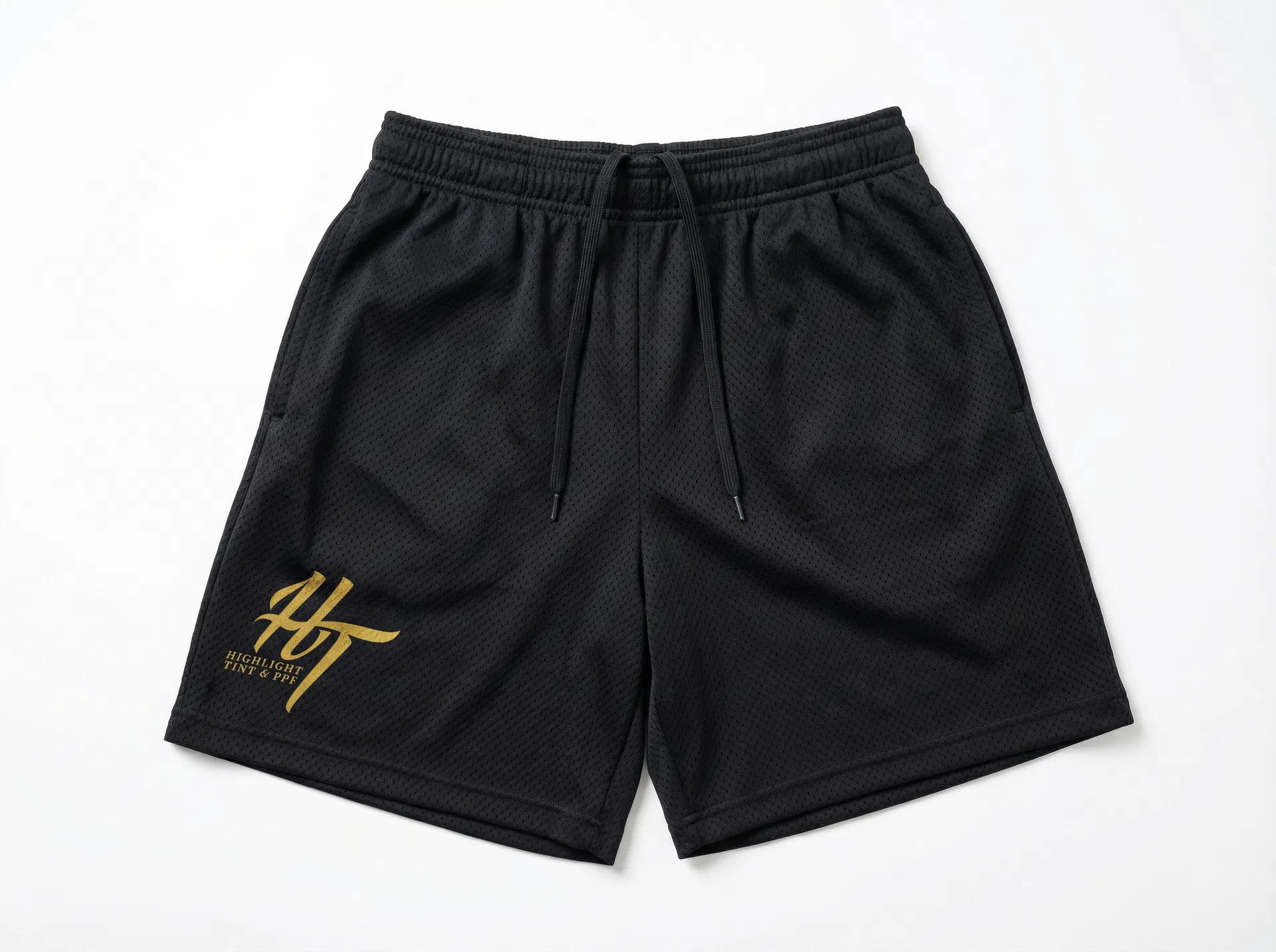 HT Mesh Shorts - Black - front