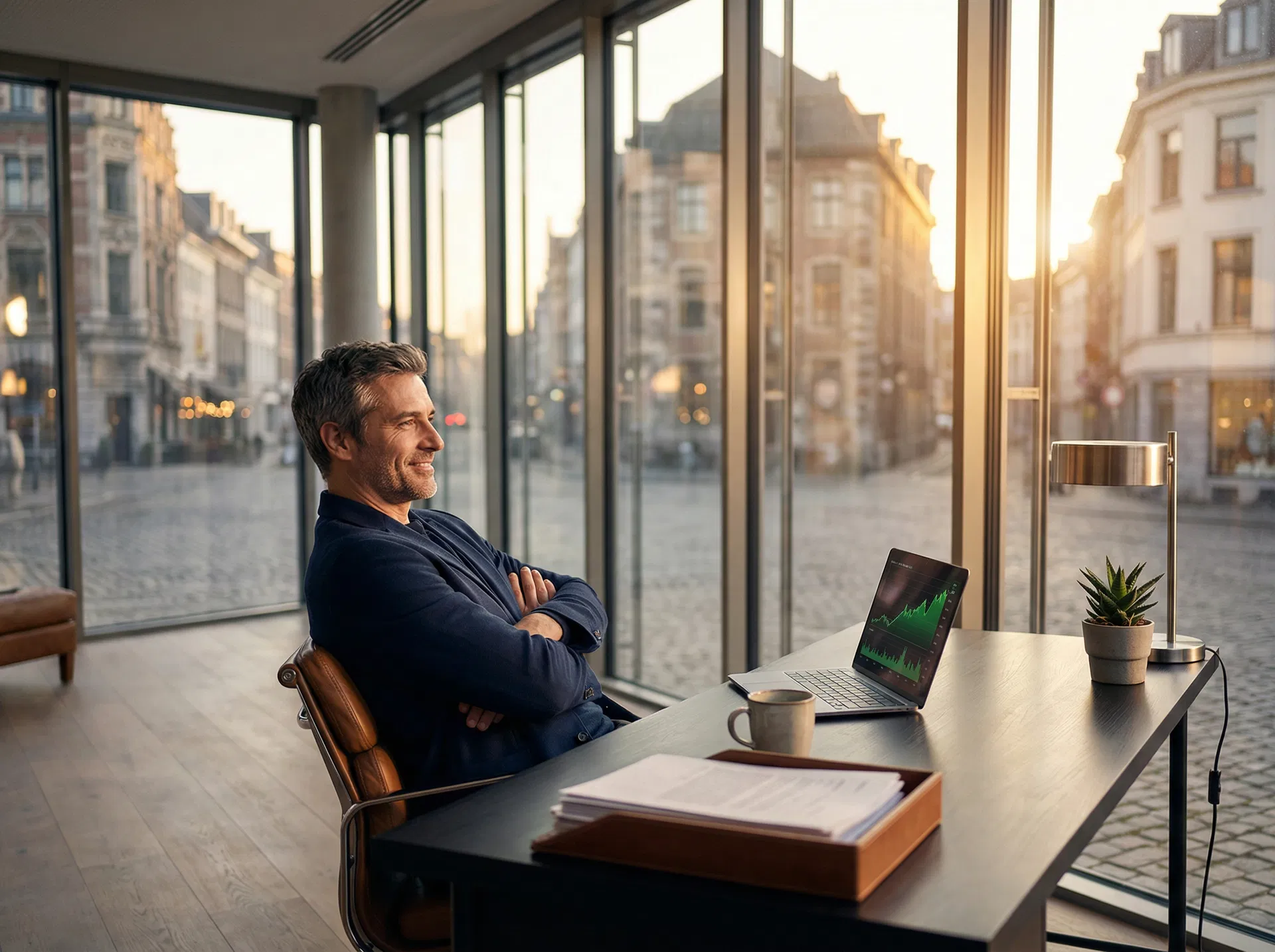 Majitel firmy s klidem a přehledem