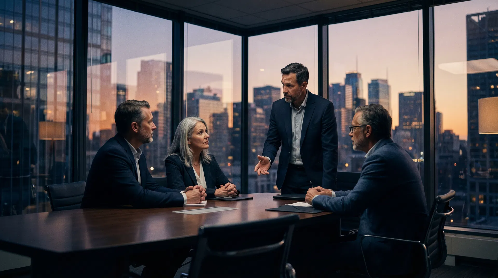 Interim management executive