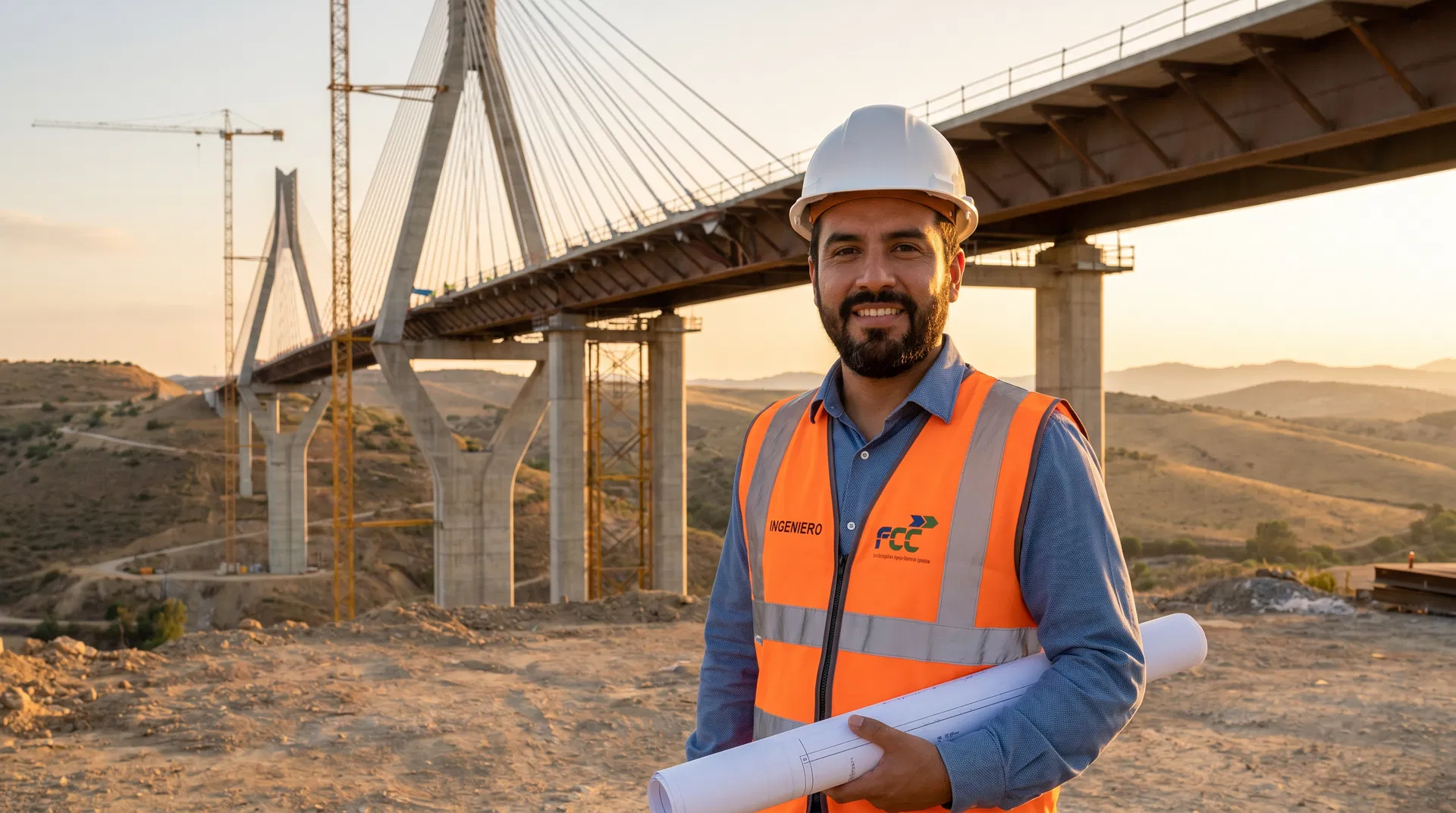 Ingeniero latinoamericano firmando proyectos en España
