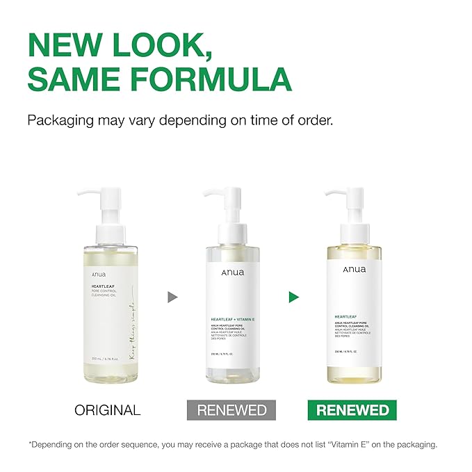 ANUA Heartleaf Pore Control Cleansing Oil, Oil Cleanser for Face, Makeup Blackhead Remover, Double Cleansing, Facial Cleanser, Mild Ingredients, Korean Skin Care 6.76 fl oz(200ml) 2