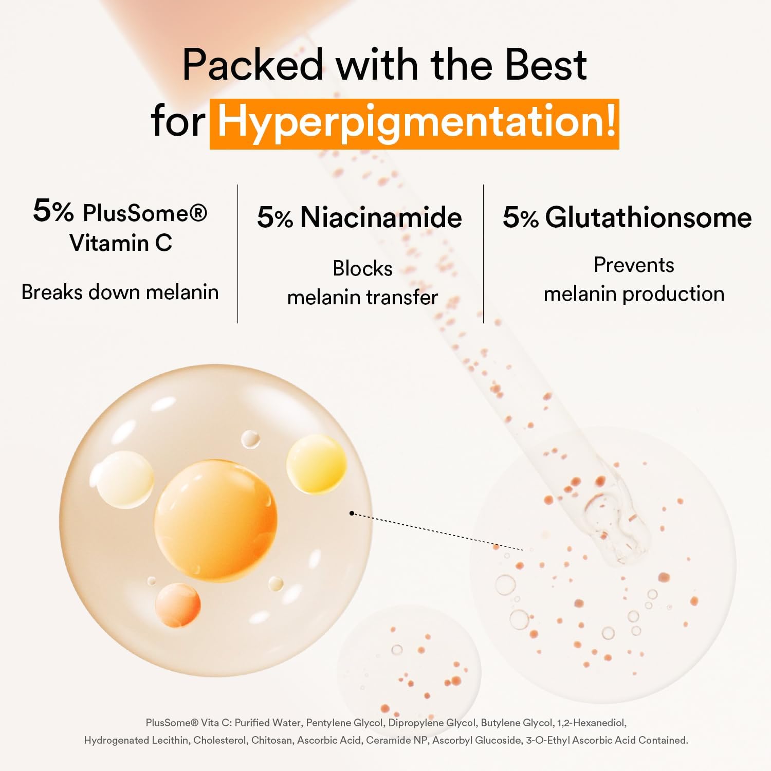 Abib Glutathiosome Dark Spot Serum Vita drop 1.69 fl.oz. | Korean Skincare, Dark Spot, Hyperpigmentation Treatment | Serum for Sensitive, Uneven Skin 4