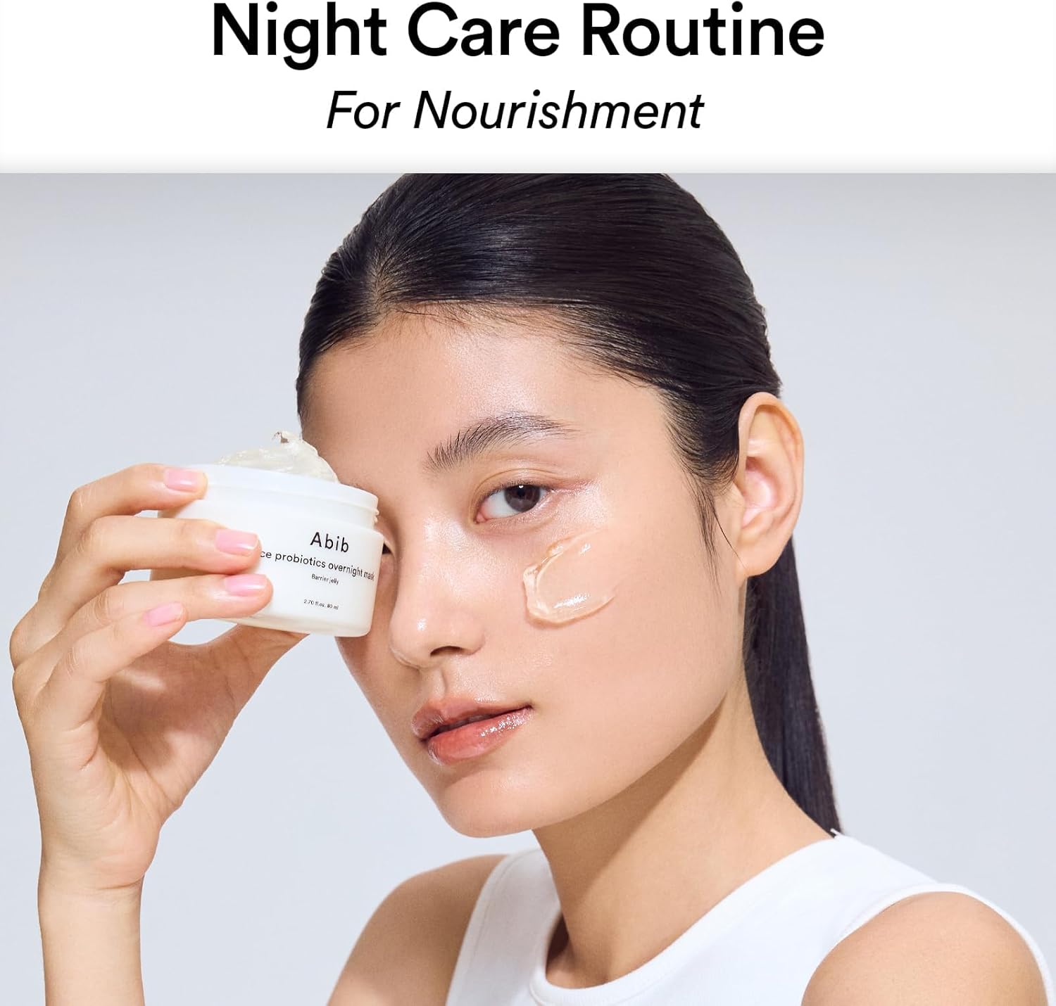 Abib Rice Probiotics Overnight Mask Barrier Jelly 2.7 fl oz I | Korean Overnight Sleeping Mask Cream Moisturizer for Glass Skin Slugging (Rice Probiotics/Barrier Jelly) 7