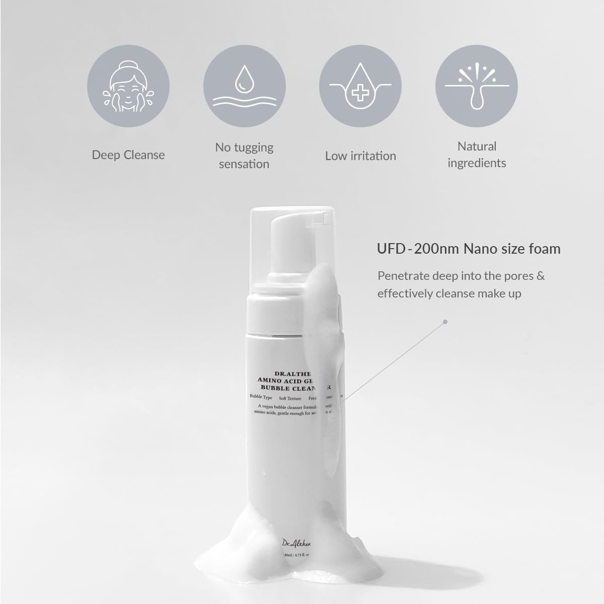 Dr.Althea Amino Acid Gentle Bubble Cleanser 2