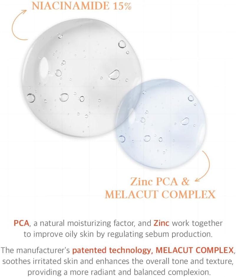 Dr.Althea 15% Niacinamide Purity Serum - 15% Niacinamide included, Overall skintone and texture improvement, Pore care, Serum control with Zinc. Vegan formula, Korean skincare 3