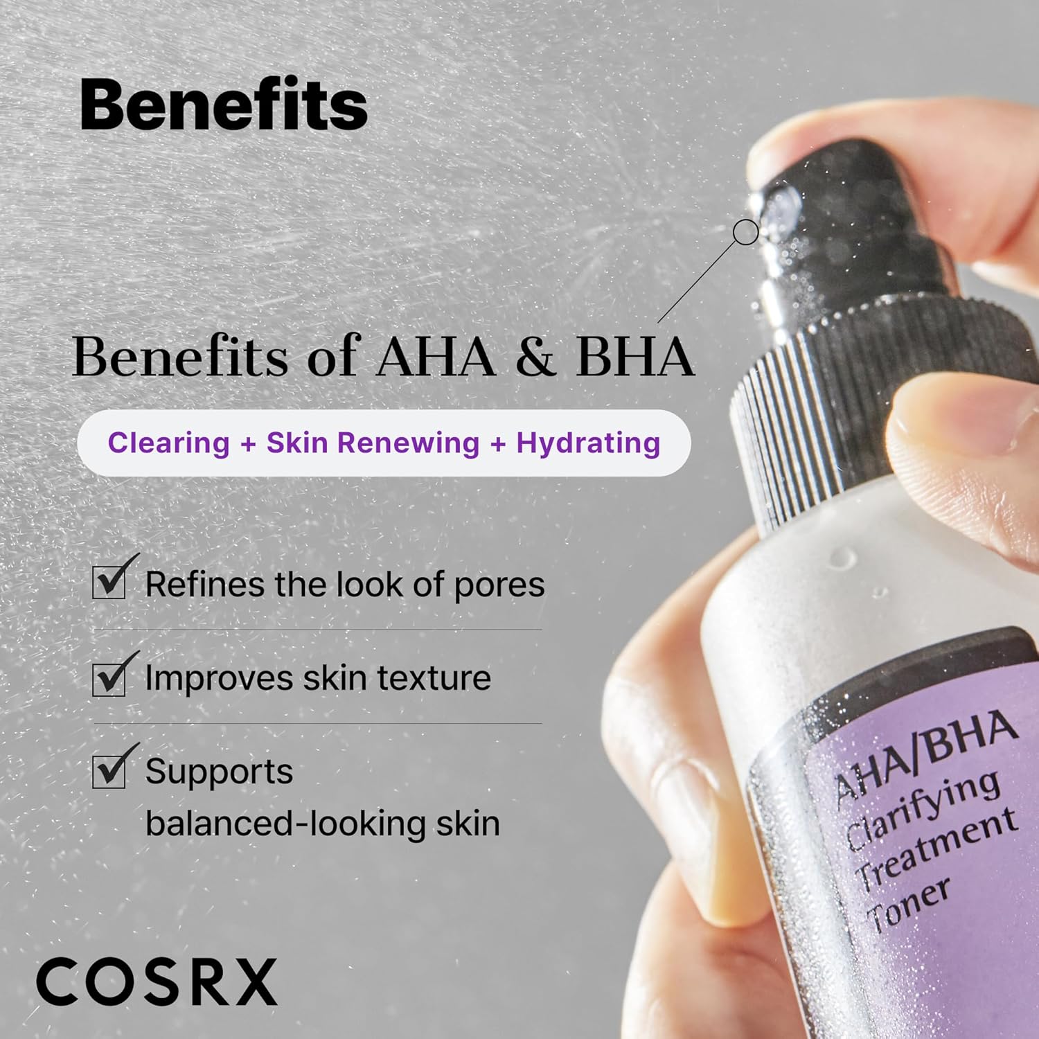 COSRX Aha/Bha Clarifying Treatment Toner 150ml 3
