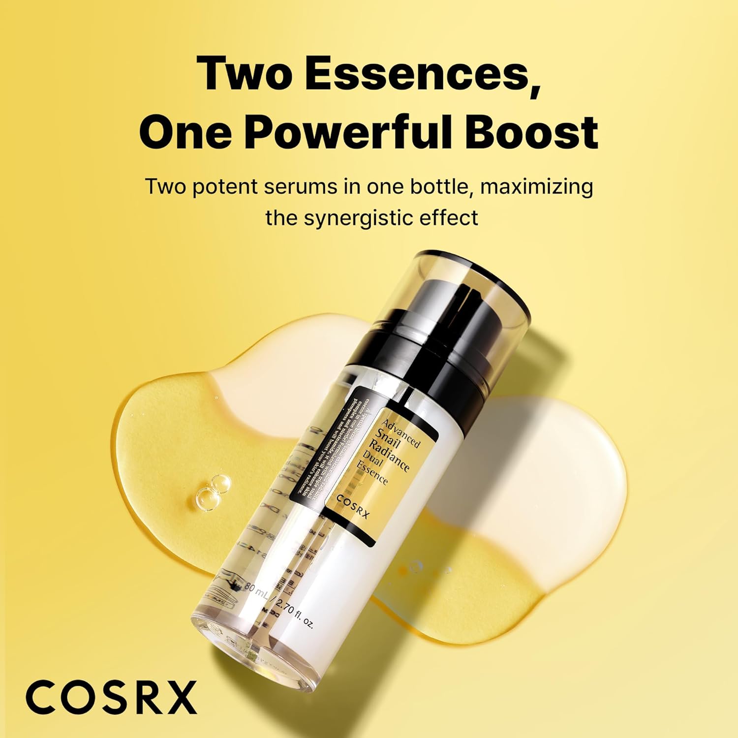 COSRX Advanced Snail Radiance Dual Essence 80ml 4