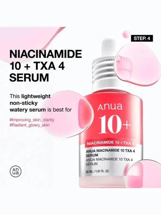 ANUA 10% Niacinamide+ 4% TXA Serum 2