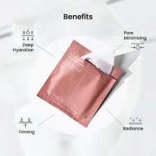  BIODANCE Bio-Collagen Real Deep Mask, Hydrating Overnight Mask, Water Locking, Pore Minimizing, Elasticity Improvement, 34g x4ea 2