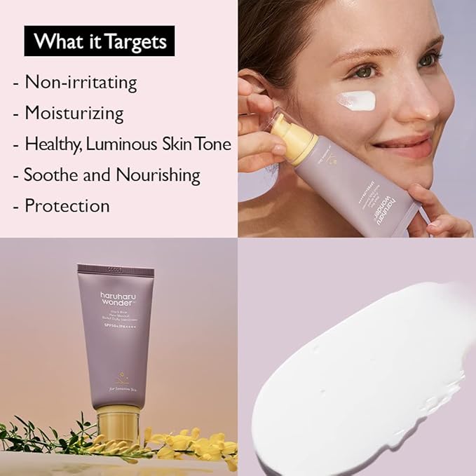 Haruharu Wonder Black Rice Pure Mineral Relief Daily Sunscreen (Pack of 2) 4