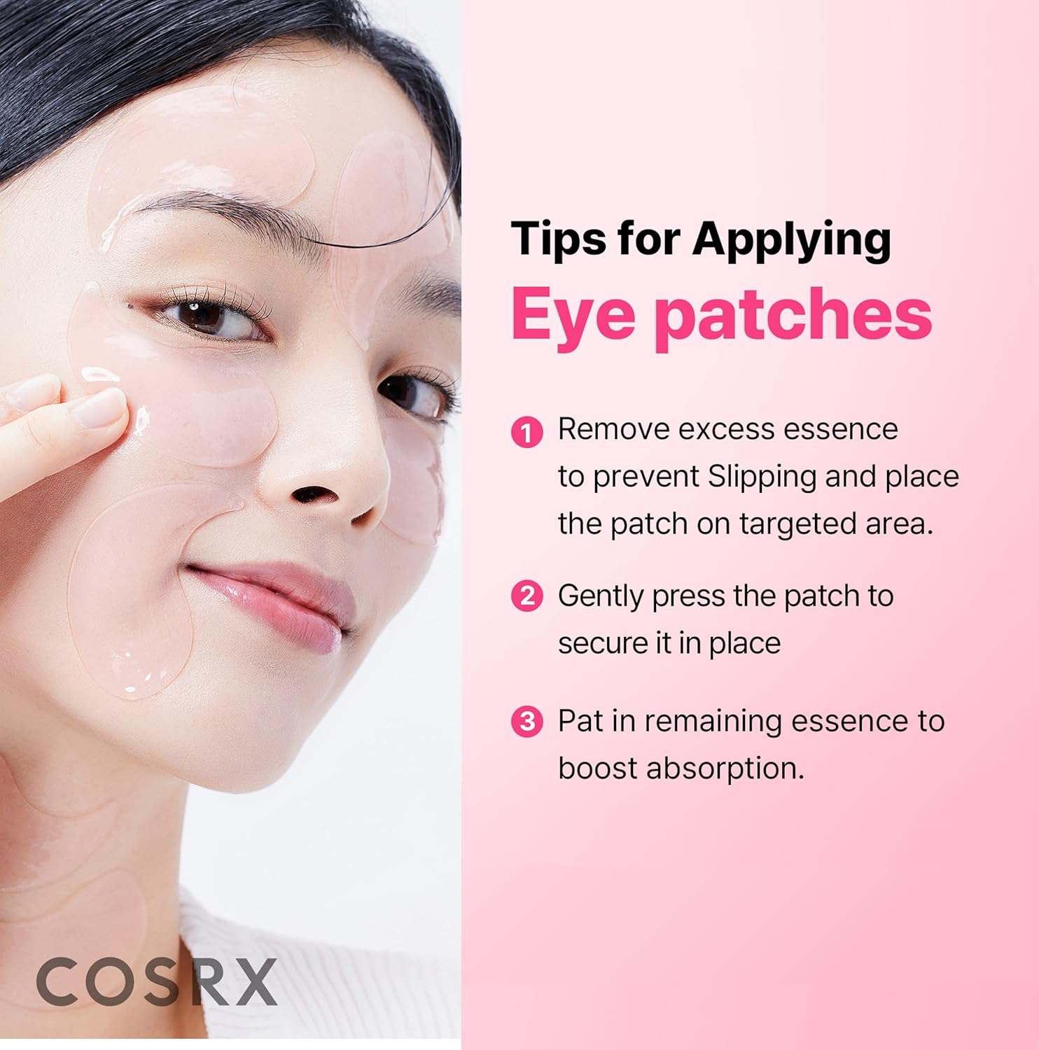COSRX Under Eye Mask, Peptide Collagen Hydrogel Eye Patch 4