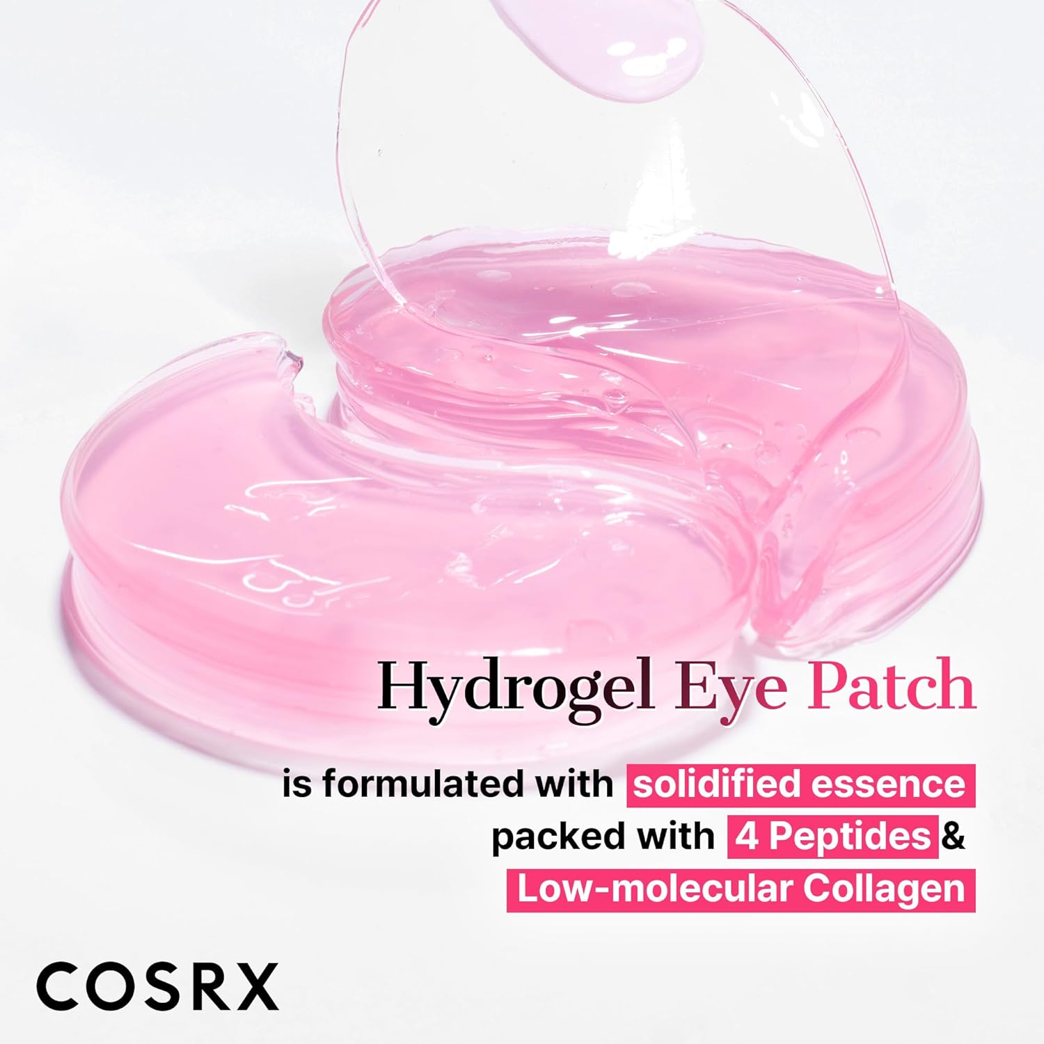 COSRX Under Eye Mask, Peptide Collagen Hydrogel Eye Patch 5