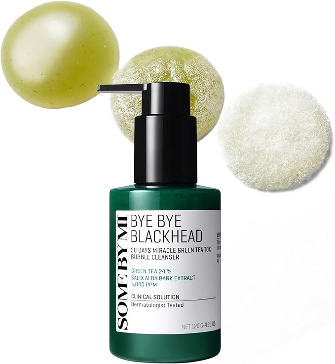 Some By Mi Bye Bye Blackhead 30 Days Miracle Green Tea Tox Bubble Cleanser