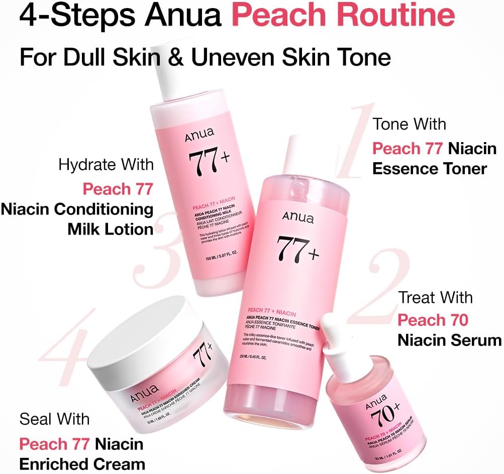 Anua Peach 70 Niacin Serum, 1.01 fl oz (30 ml) 5