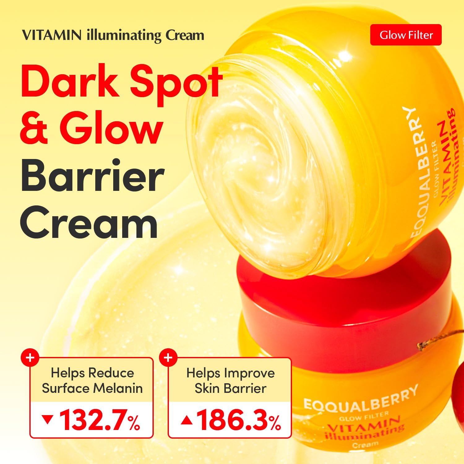 EQQUALBERRY Vitamin Illuminating Cream 50 ml 4